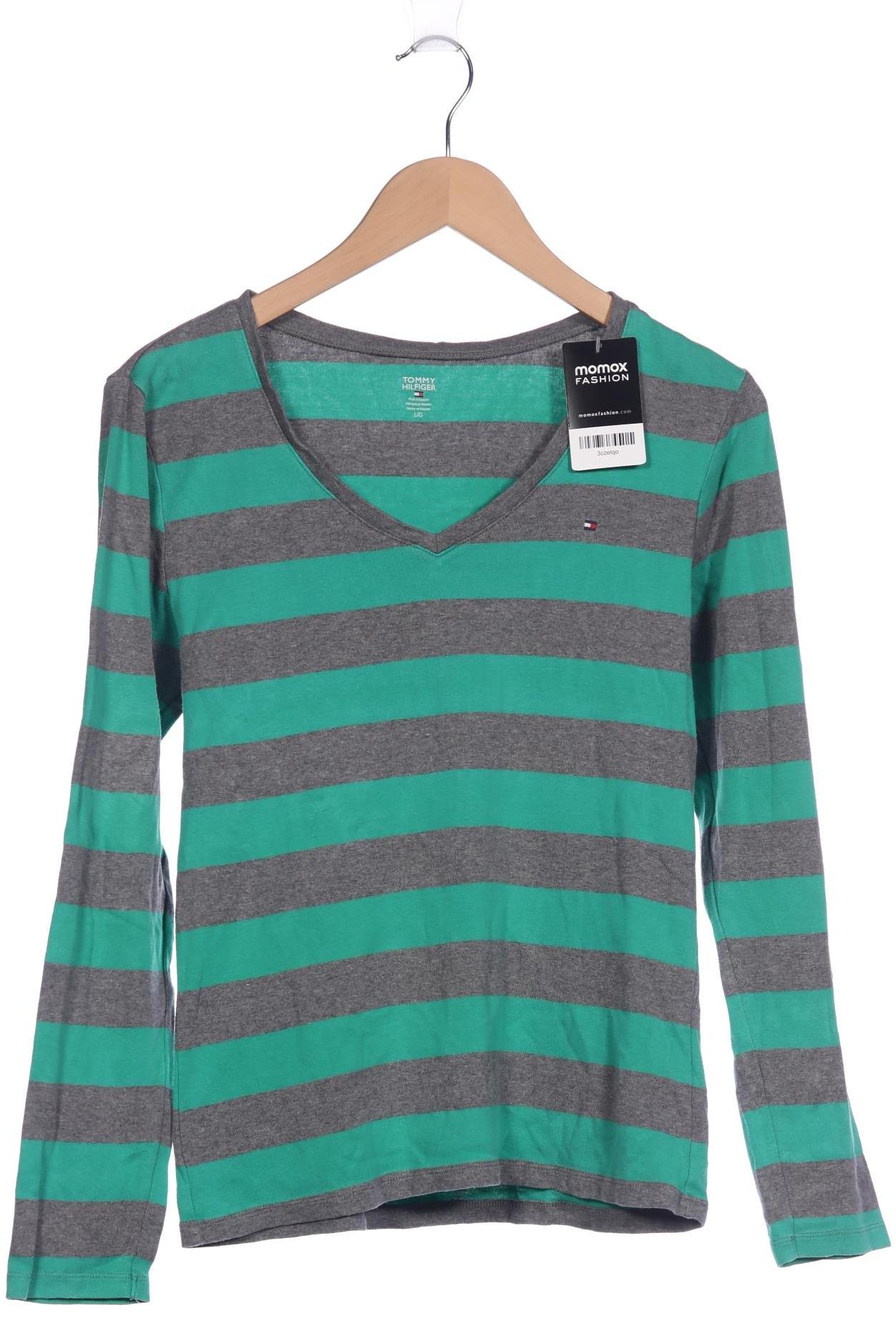 

Tommy Hilfiger Damen Langarmshirt, grün, Gr. 42