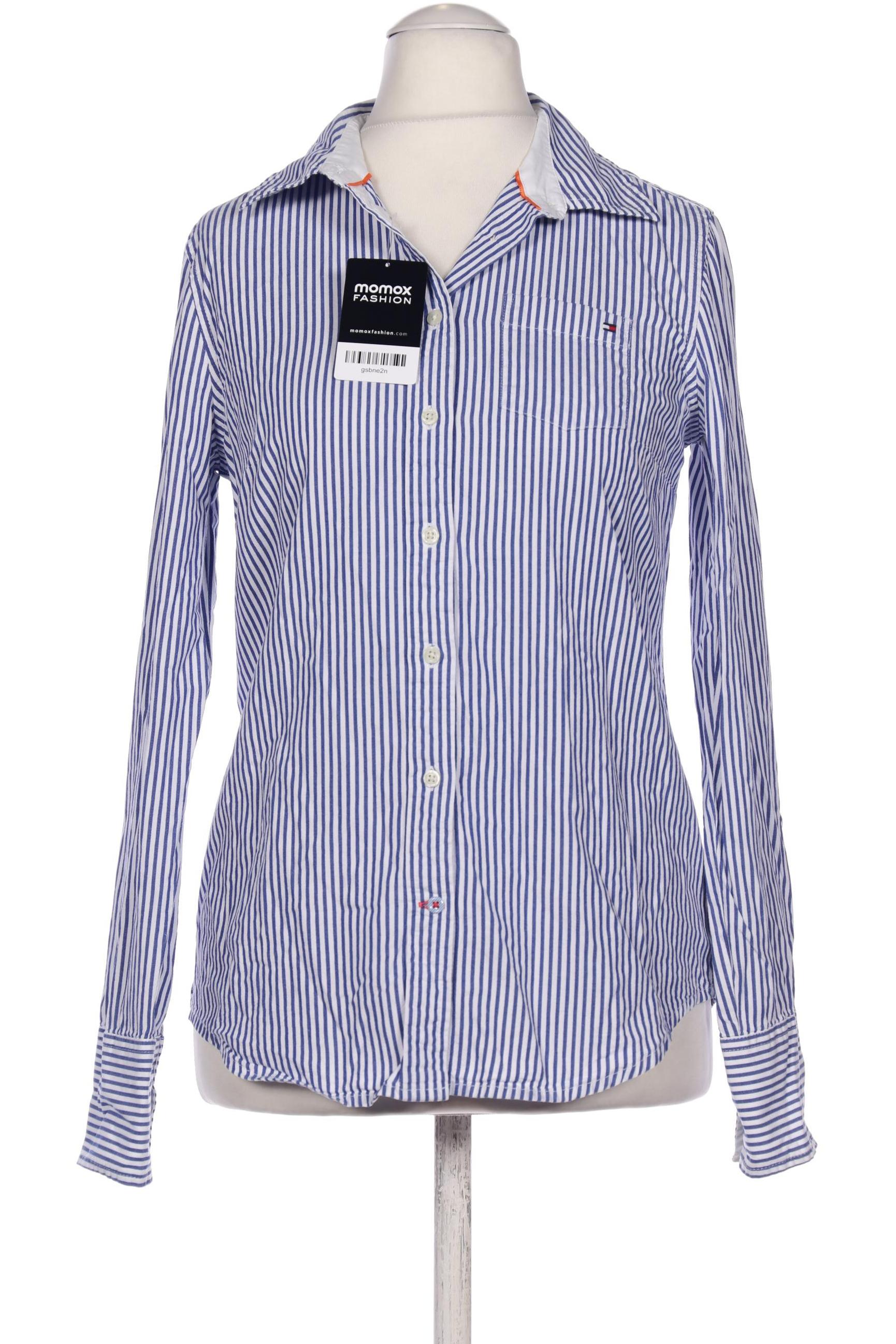 

Tommy Hilfiger Damen Bluse, blau, Gr. 36