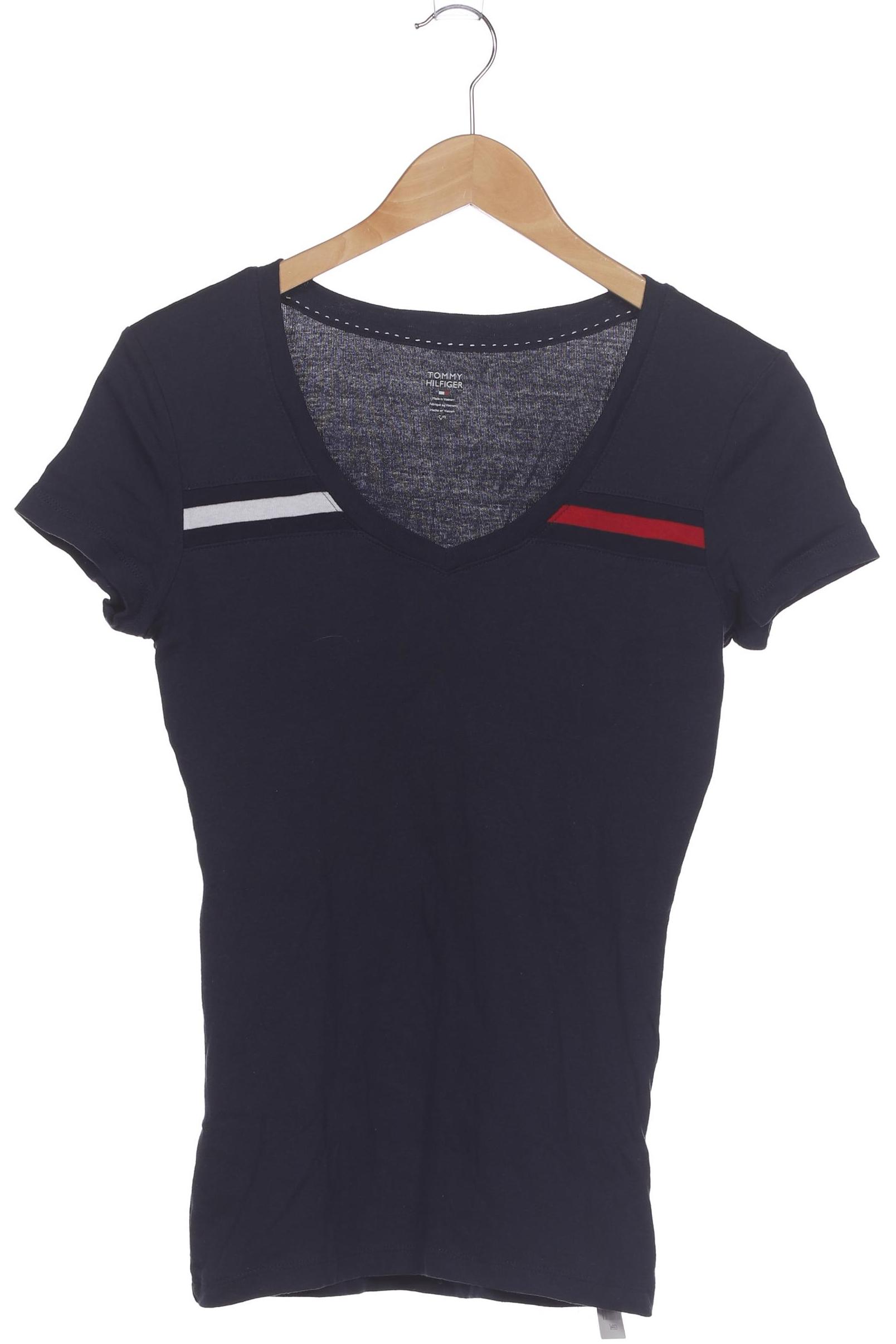 

Tommy Hilfiger Damen T-Shirt, blau, Gr. 36