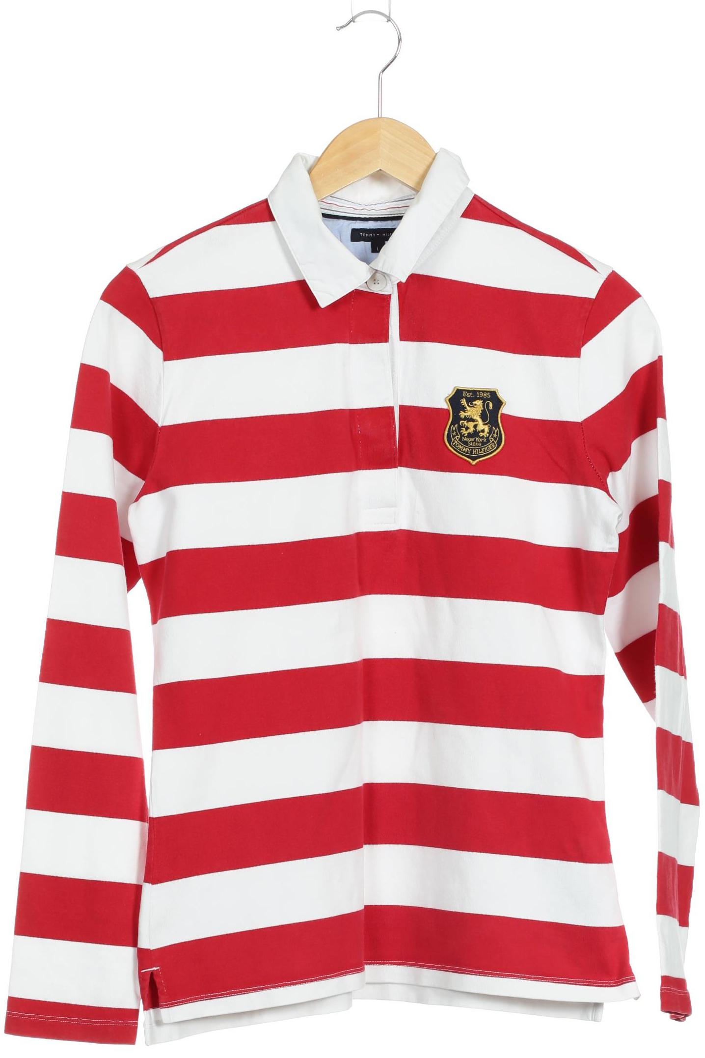 

Tommy Hilfiger Damen Langarmshirt, rot, Gr. 42