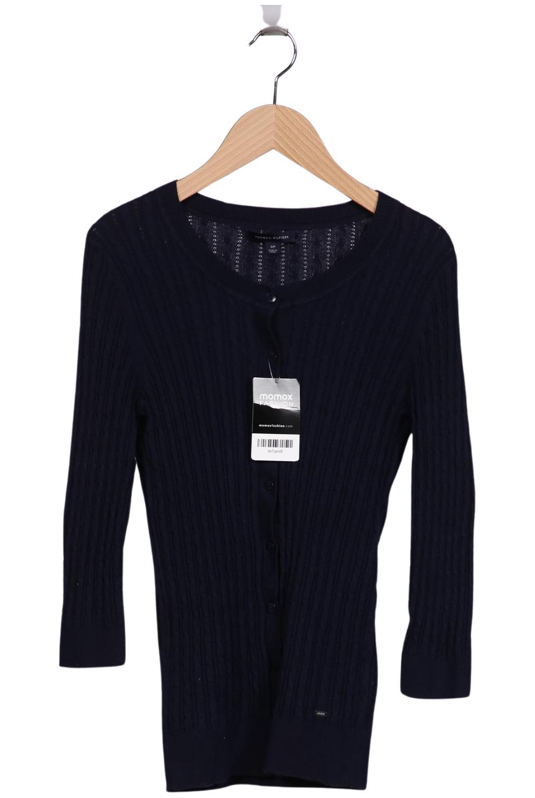 

Tommy Hilfiger Damen Strickjacke, marineblau, Gr. 36