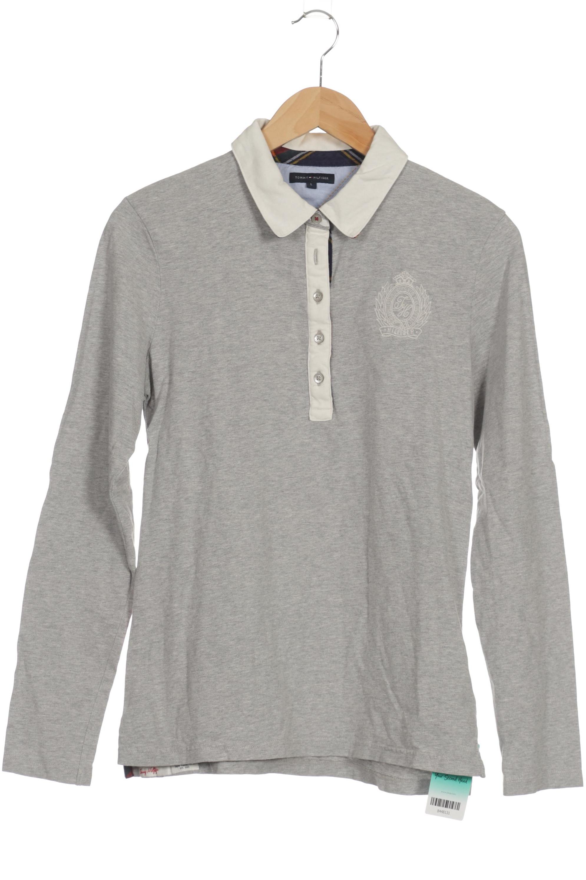 

Tommy Hilfiger Damen Poloshirt, grau, Gr.