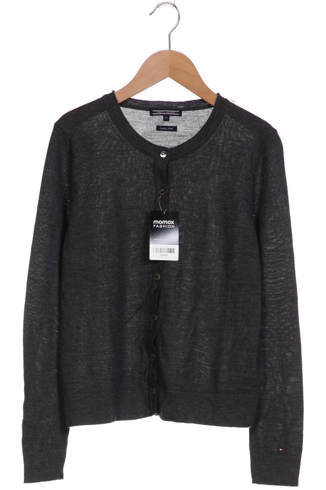 

Tommy Hilfiger Damen Strickjacke, grau, Gr. 34