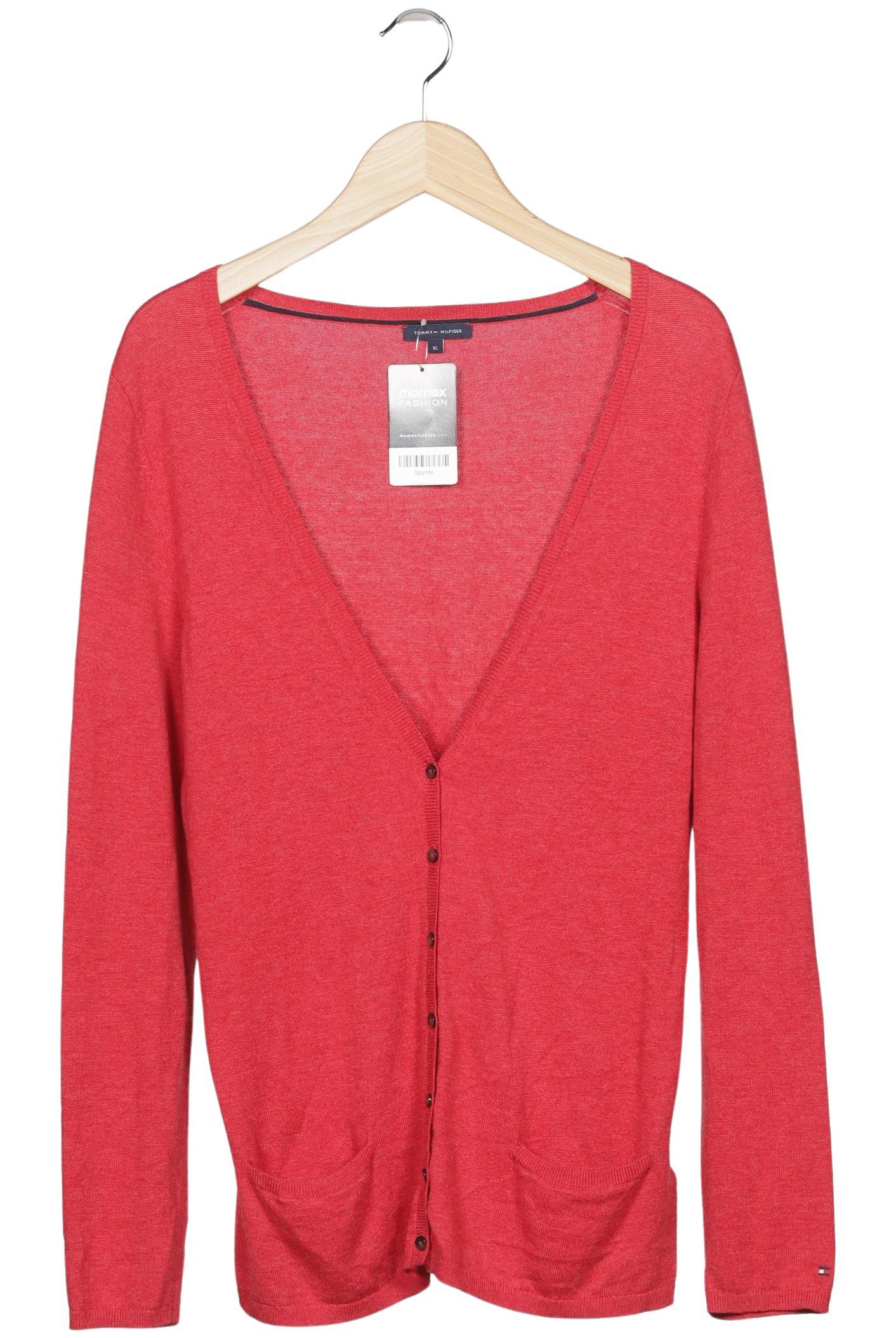 

Tommy Hilfiger Damen Strickjacke, rot, Gr. 44