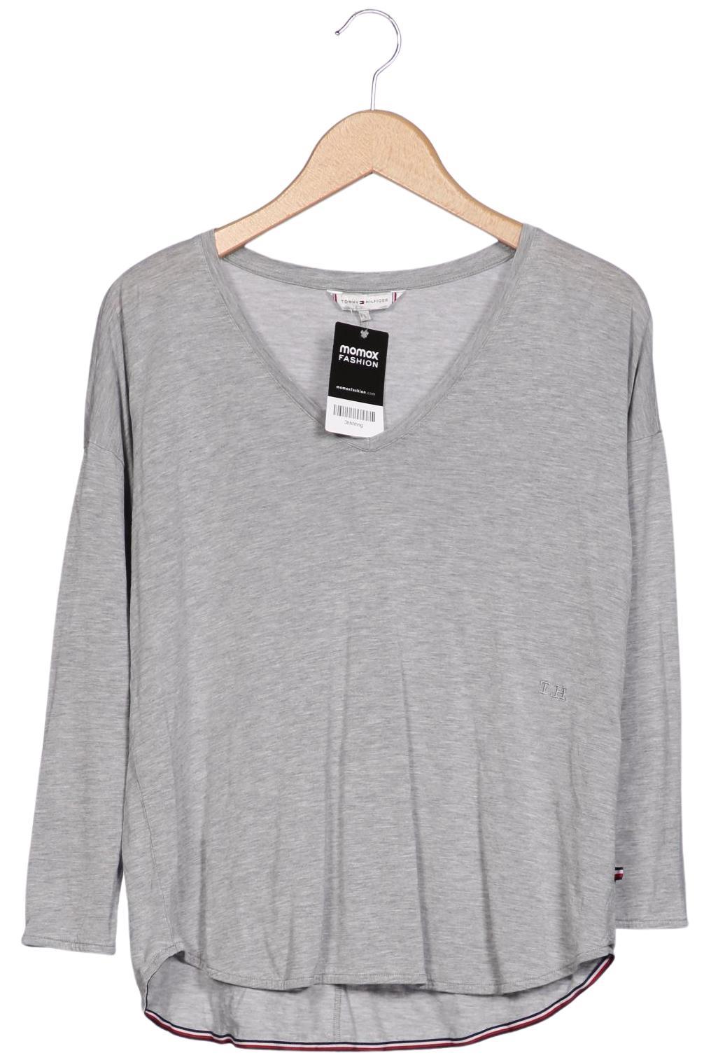 

Tommy Hilfiger Damen Langarmshirt, grau, Gr. 42