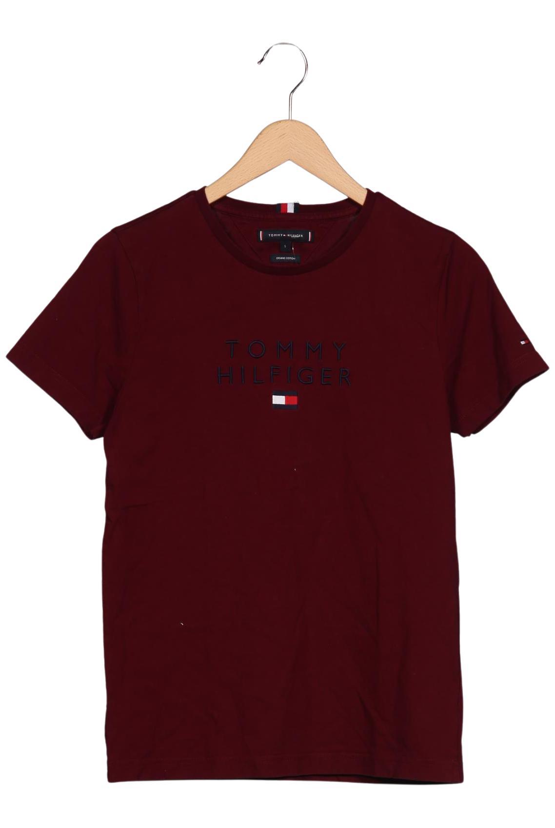

Tommy Hilfiger Damen T-Shirt, bordeaux, Gr. 36