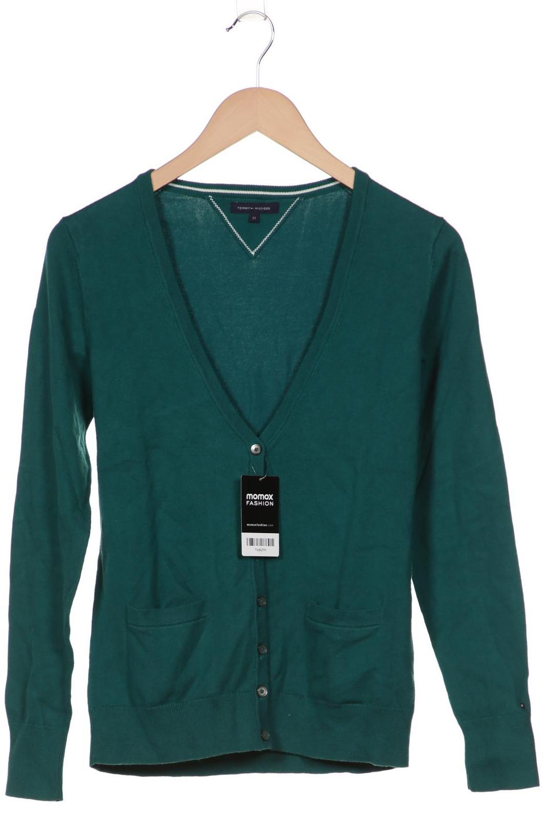 

Tommy Hilfiger Damen Strickjacke, türkis, Gr. 38