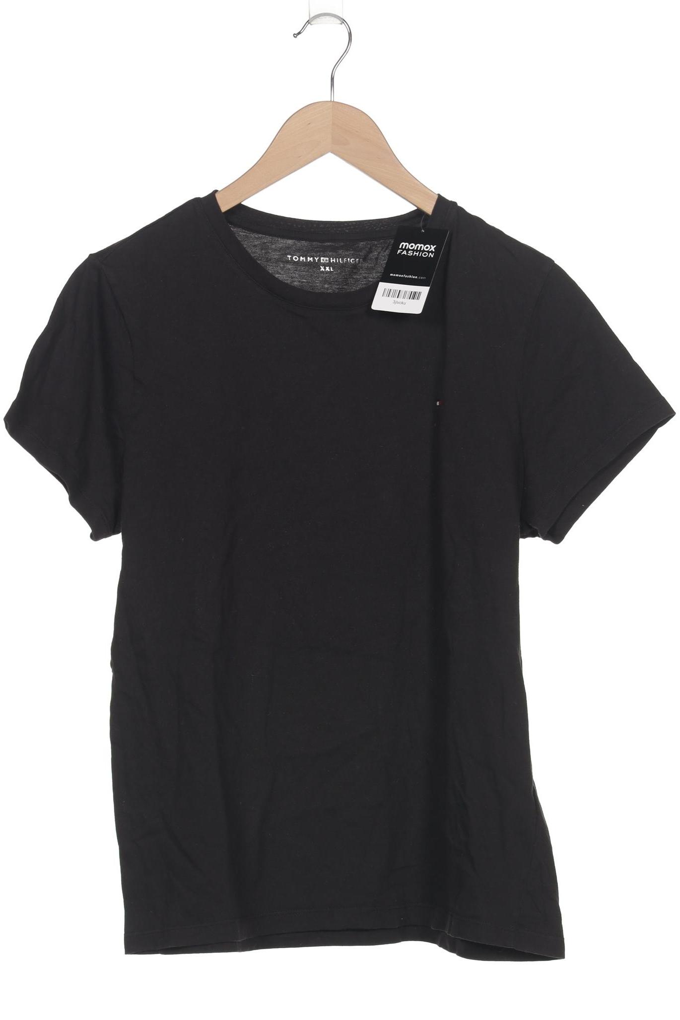 

Tommy Hilfiger Damen T-Shirt, schwarz, Gr. 46