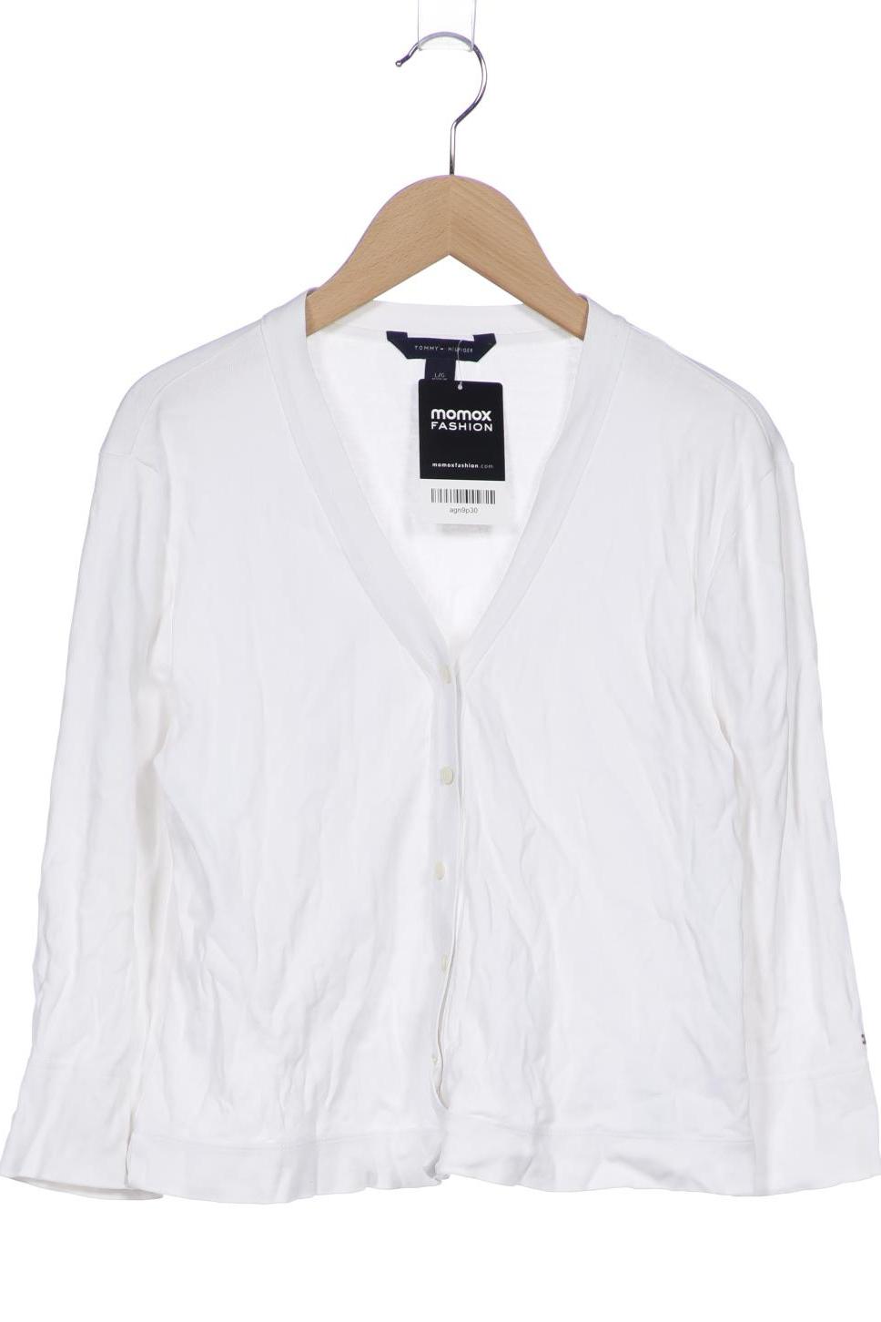 

Tommy Hilfiger Damen Strickjacke, weiß, Gr. 42
