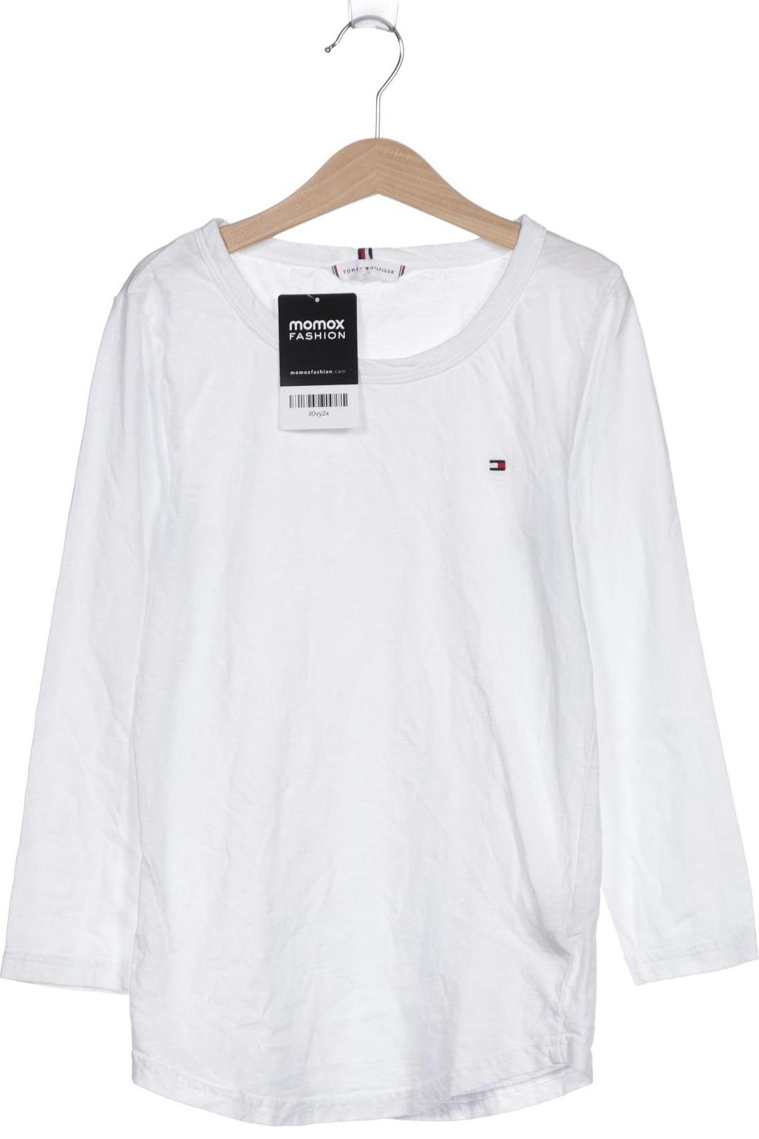 

Tommy Hilfiger Damen Langarmshirt, weiß, Gr. 36