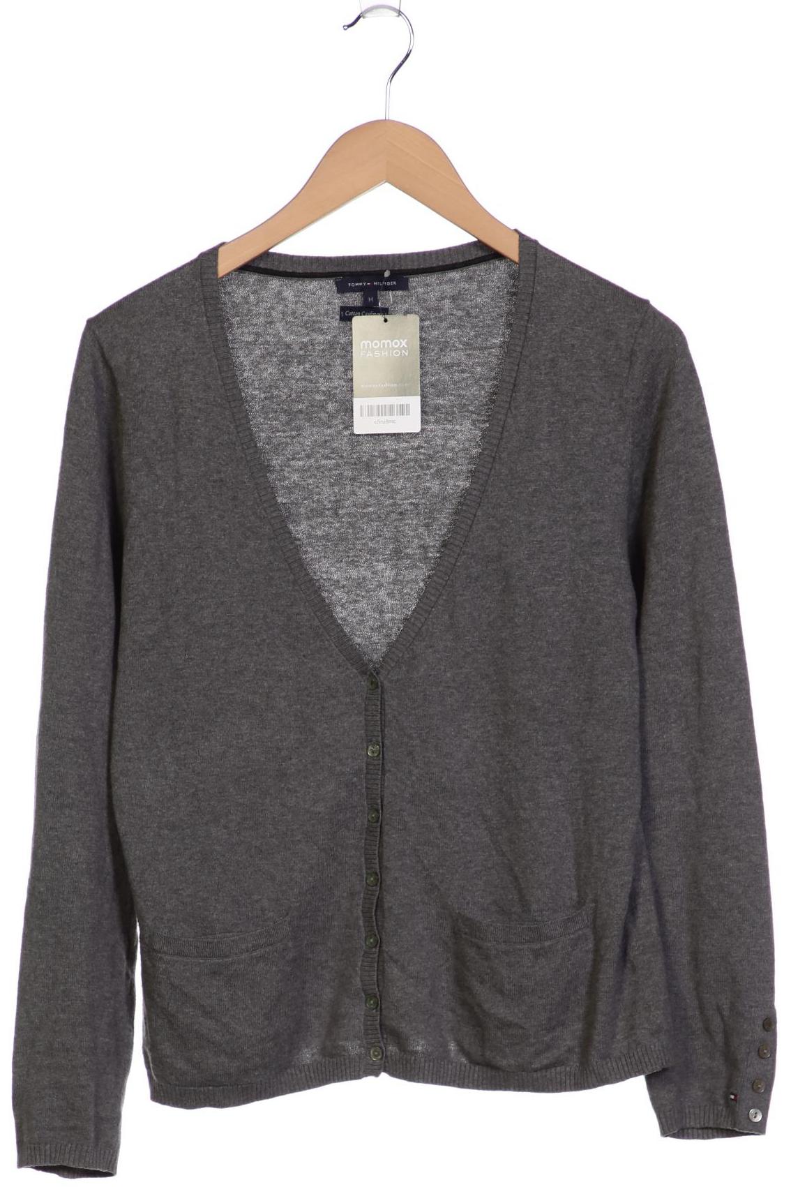 

Tommy Hilfiger Damen Strickjacke, grau, Gr. 38