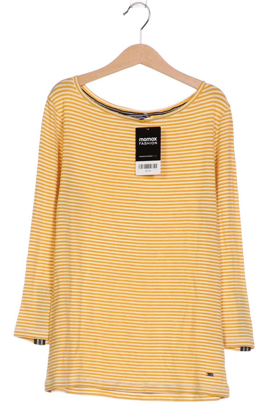 

Tommy Hilfiger Damen Langarmshirt, gelb, Gr. 38