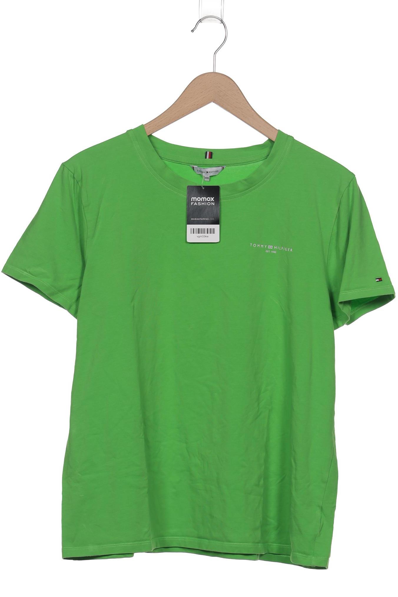 

Tommy Hilfiger Damen T-Shirt, grün, Gr. 48