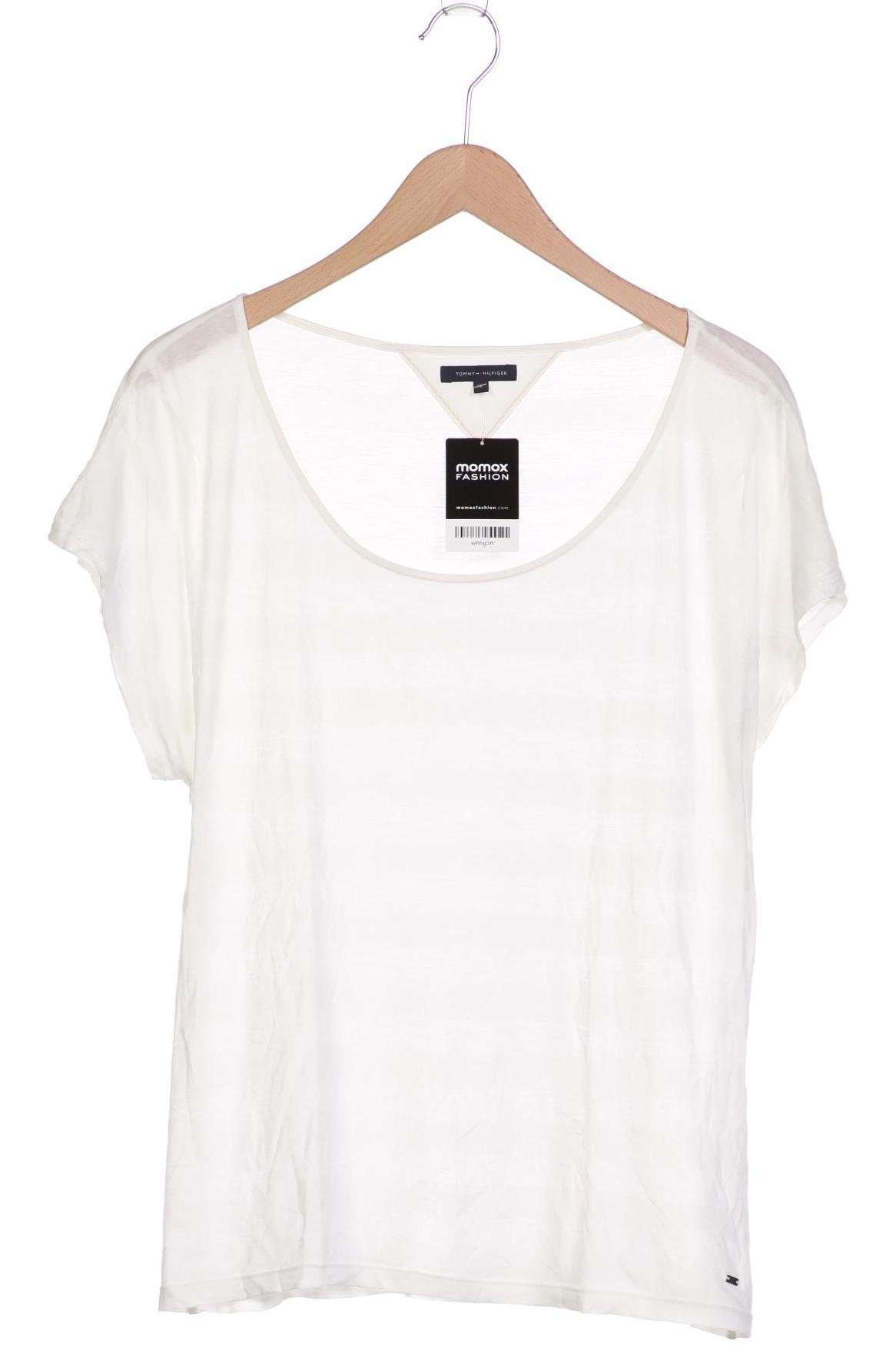 

Tommy Hilfiger Damen T-Shirt, cremeweiß, Gr. 44