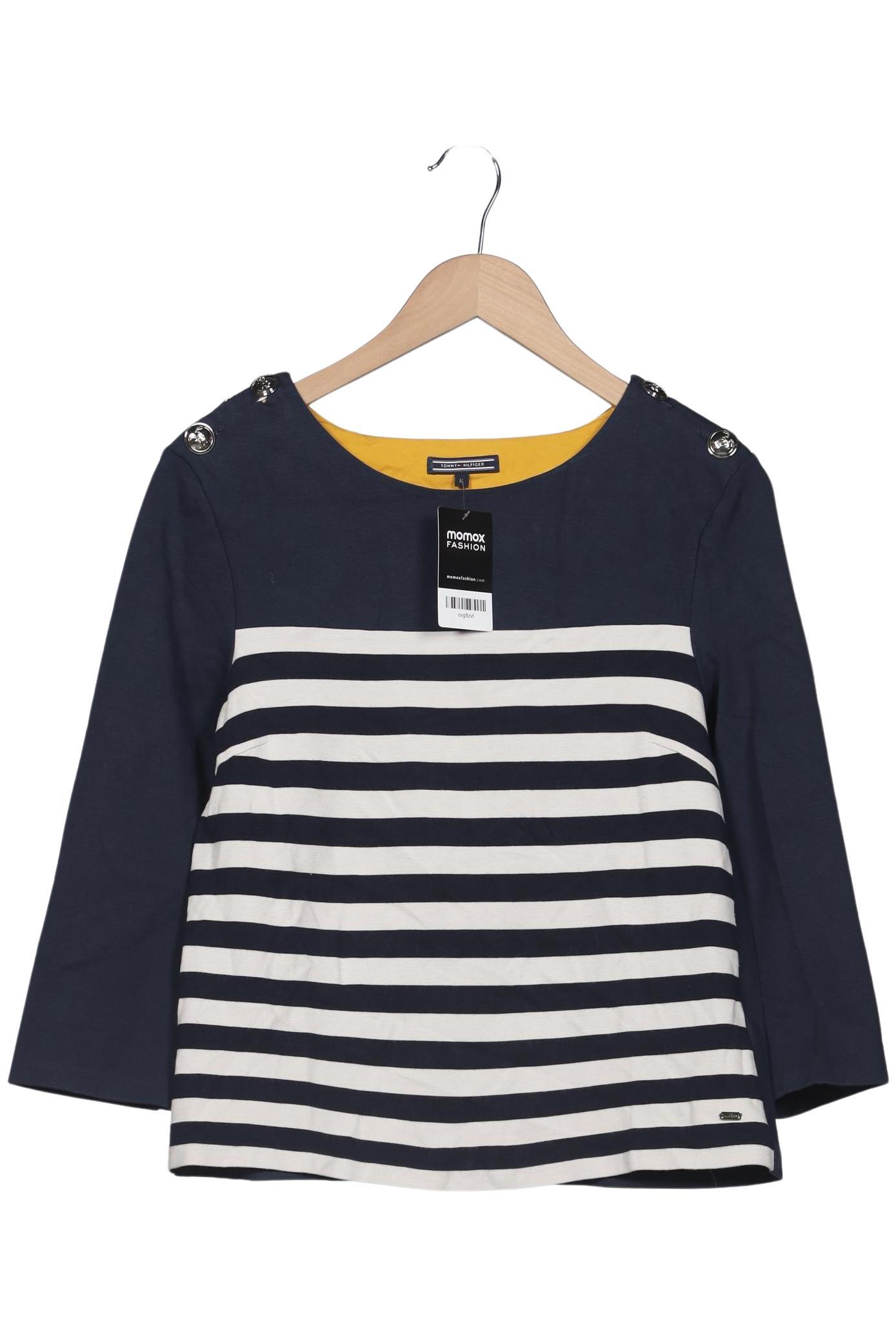 

Tommy Hilfiger Damen Langarmshirt, marineblau, Gr. 38