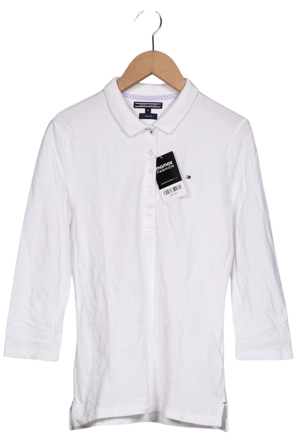 

Tommy Hilfiger Damen Poloshirt, weiß, Gr. 34