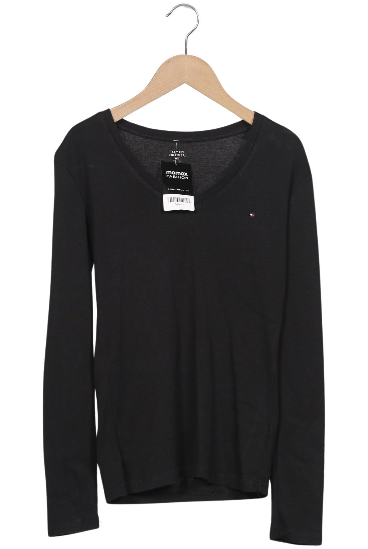 

Tommy Hilfiger Damen Langarmshirt, schwarz, Gr. 36