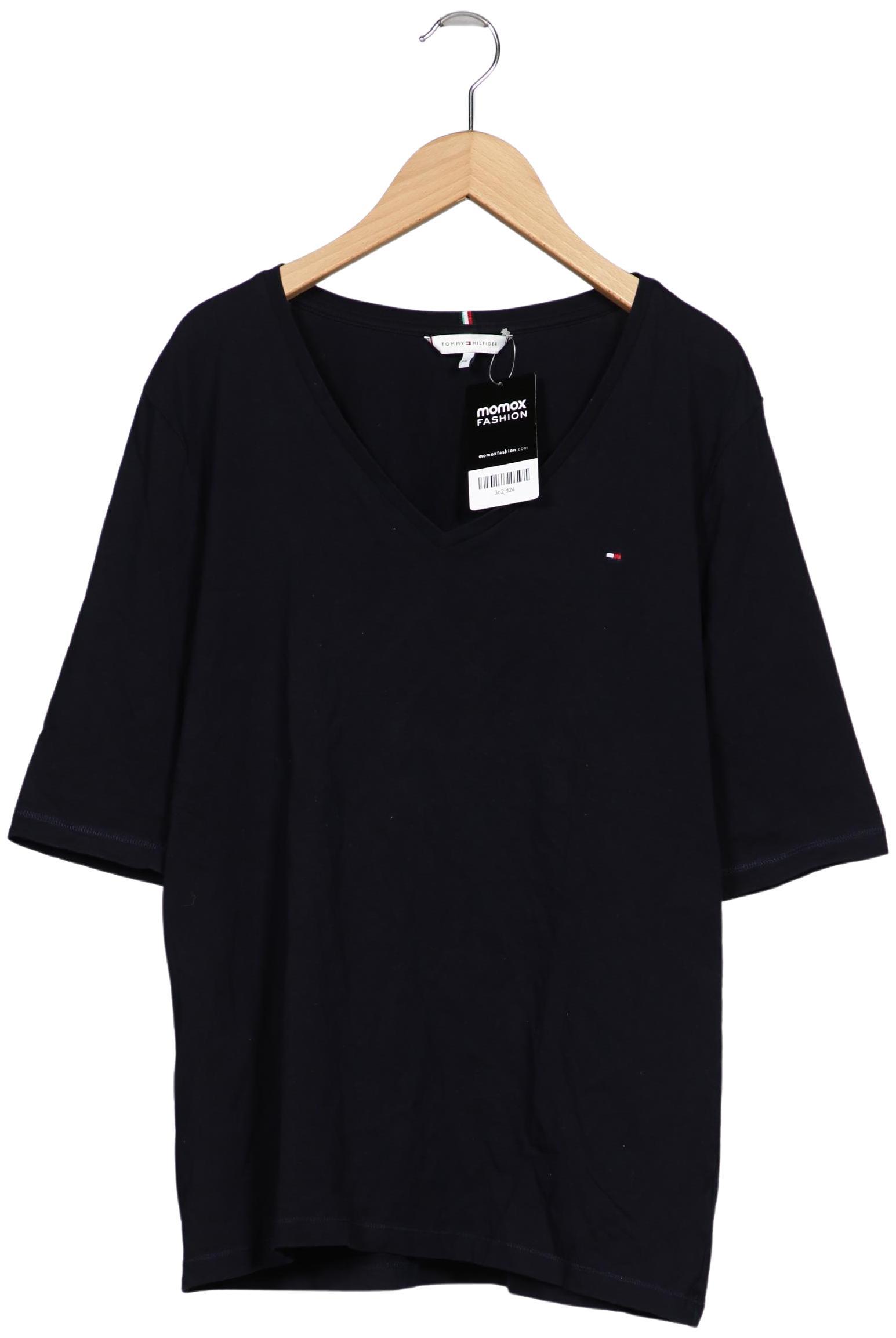 

Tommy Hilfiger Damen T-Shirt, marineblau, Gr. 46