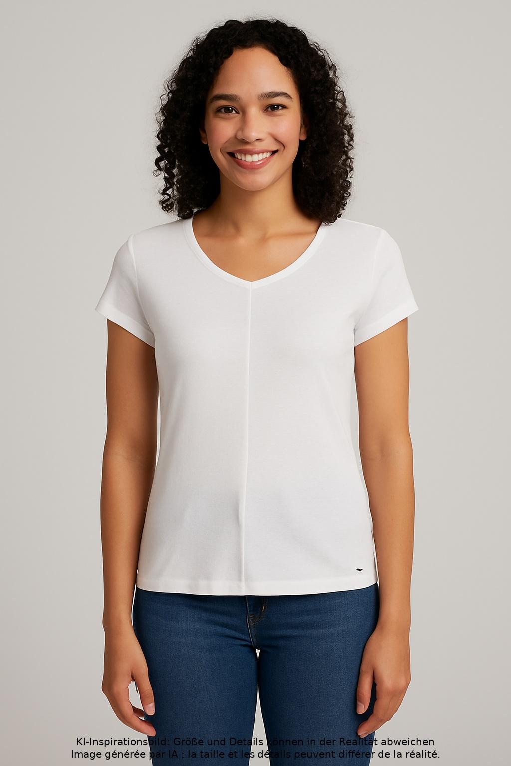 

Tommy Hilfiger Damen T-Shirt, weiß, Gr. 36