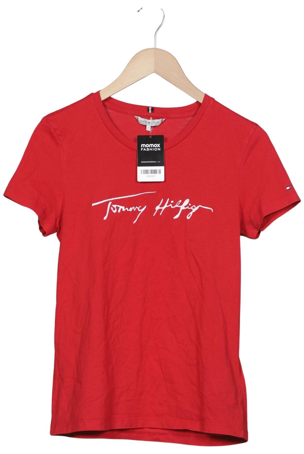 

Tommy Hilfiger Damen T-Shirt, rot, Gr. 36