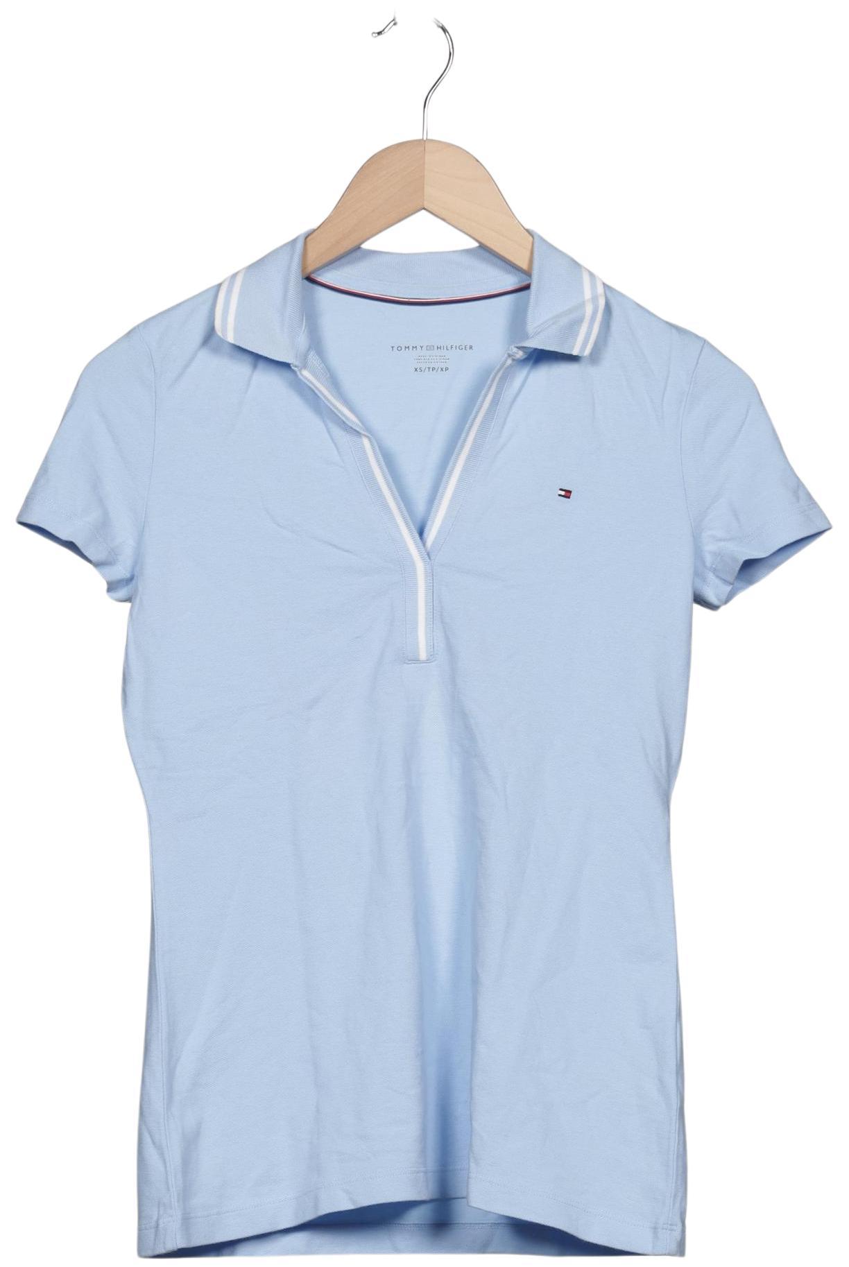 

Tommy Hilfiger Damen Poloshirt, hellblau, Gr. 34