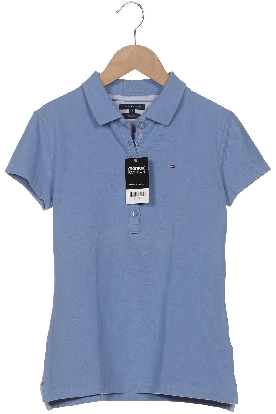 

Tommy Hilfiger Damen Poloshirt, blau, Gr. 36