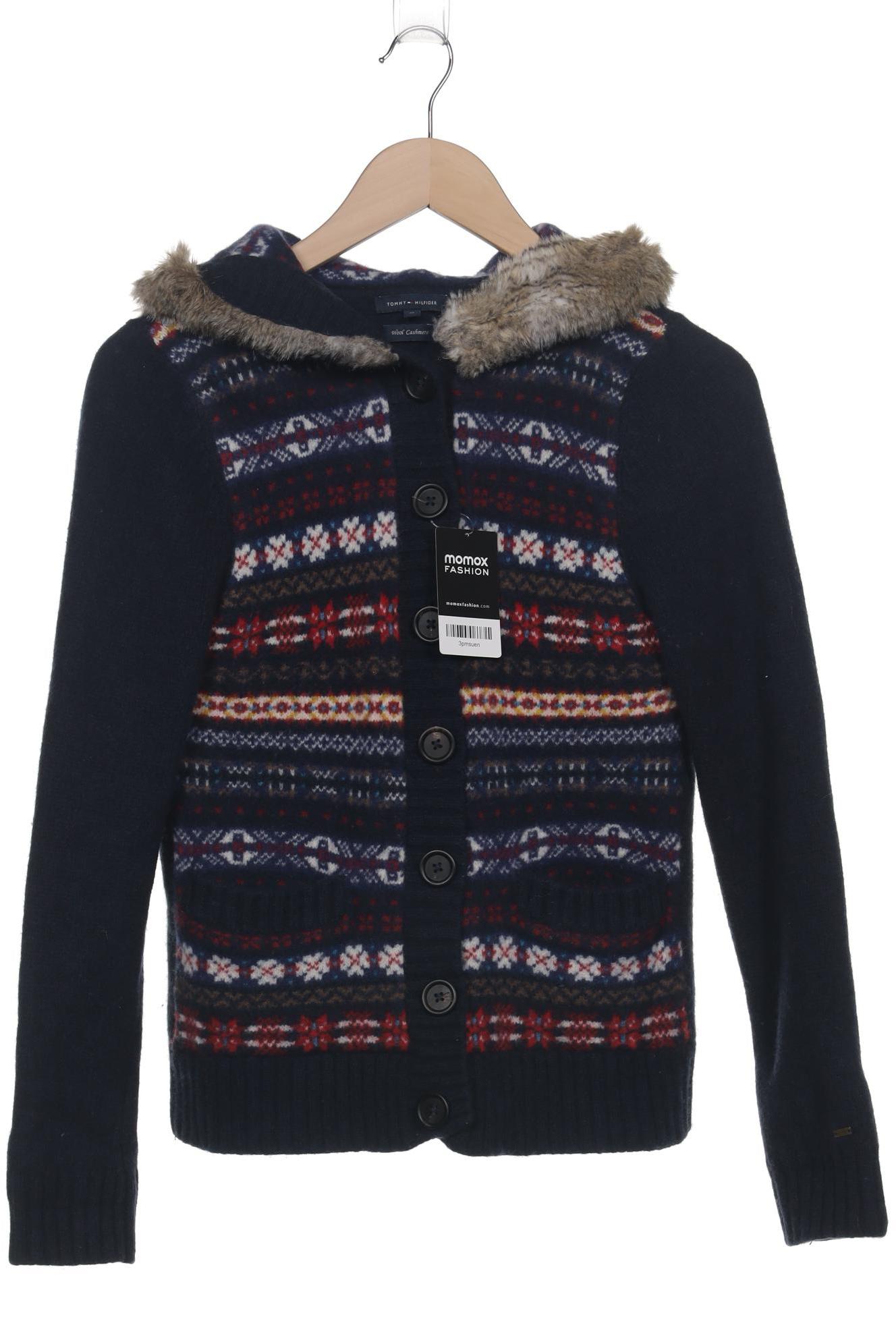 

Tommy Hilfiger Damen Strickjacke, marineblau, Gr. 38