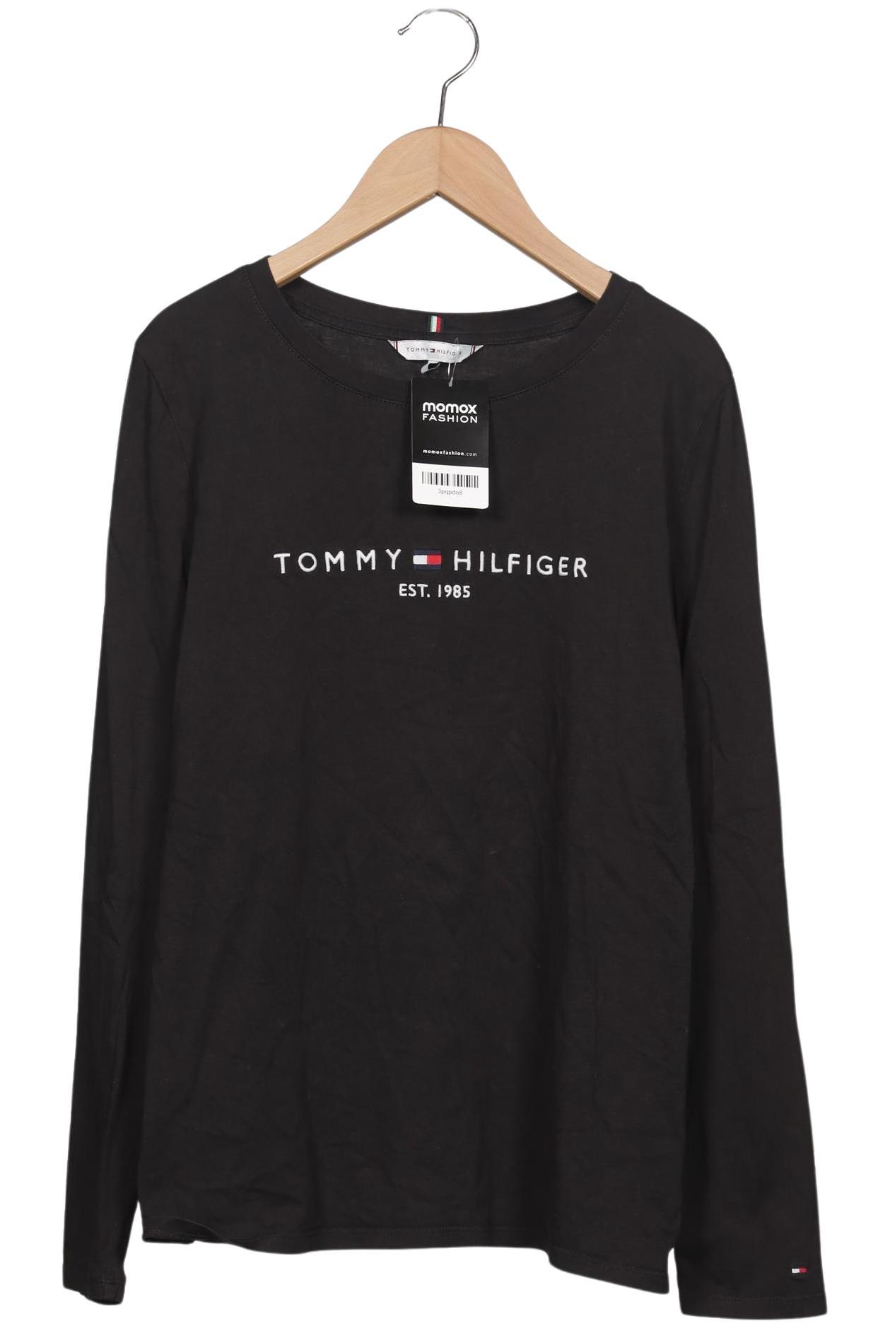 

Tommy Hilfiger Damen Langarmshirt, schwarz, Gr. 42
