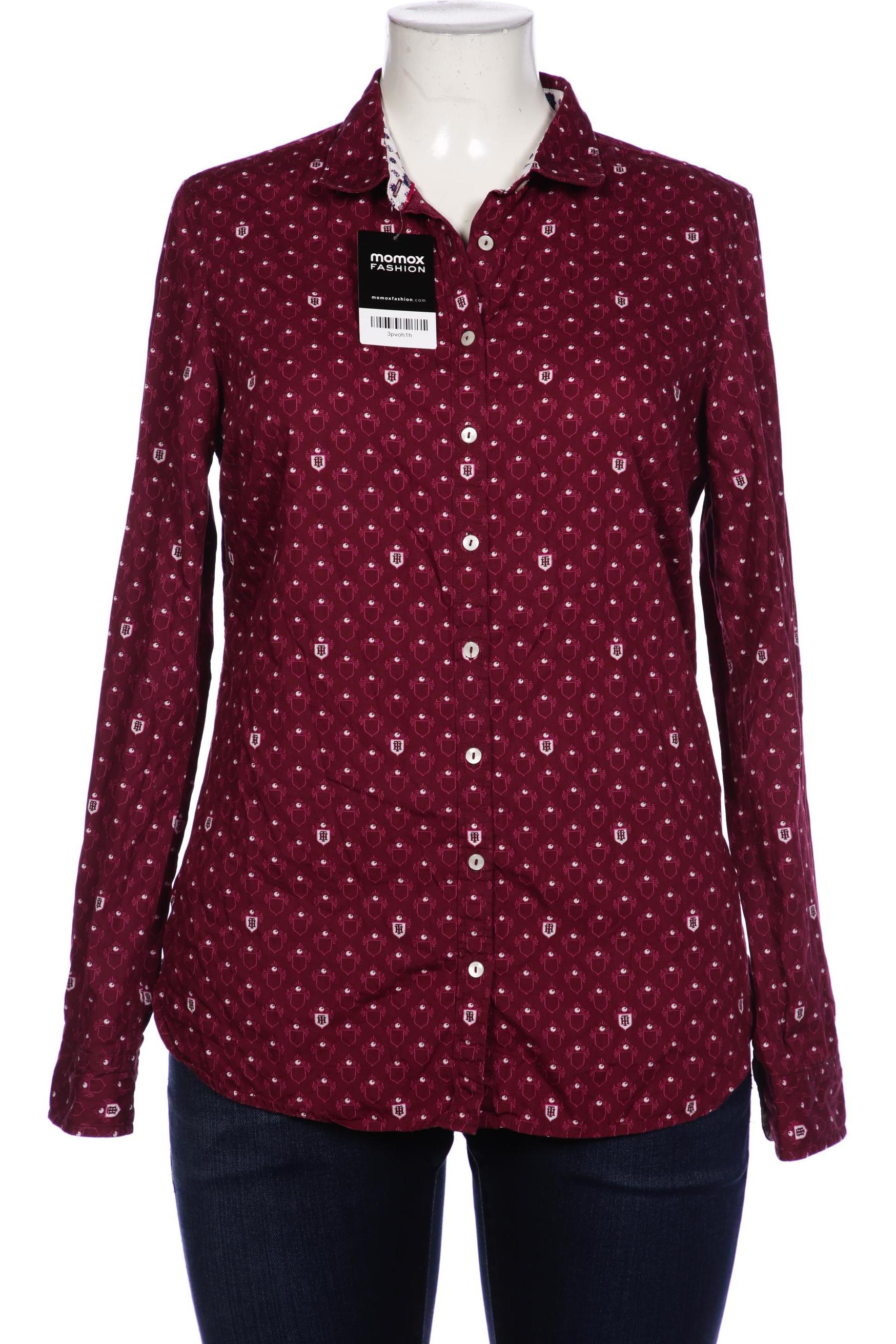 

Tommy Hilfiger Damen Bluse, bordeaux, Gr. 12