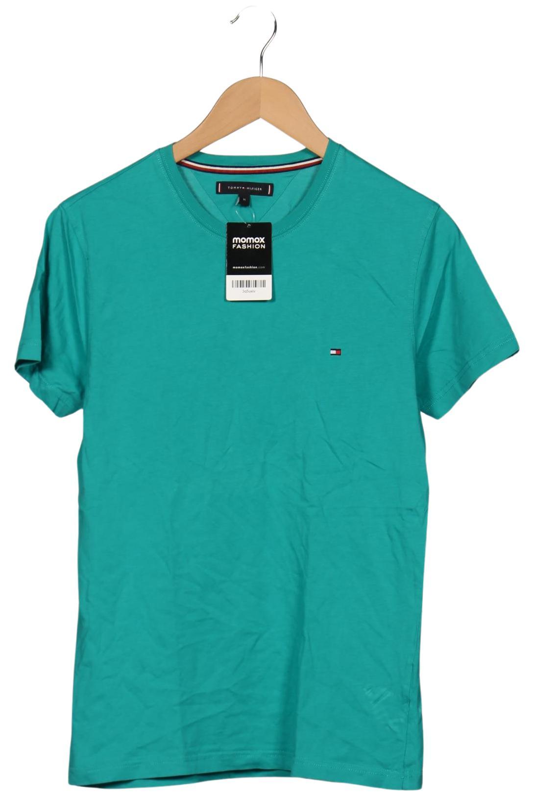 

Tommy Hilfiger Damen T-Shirt, türkis, Gr. 38
