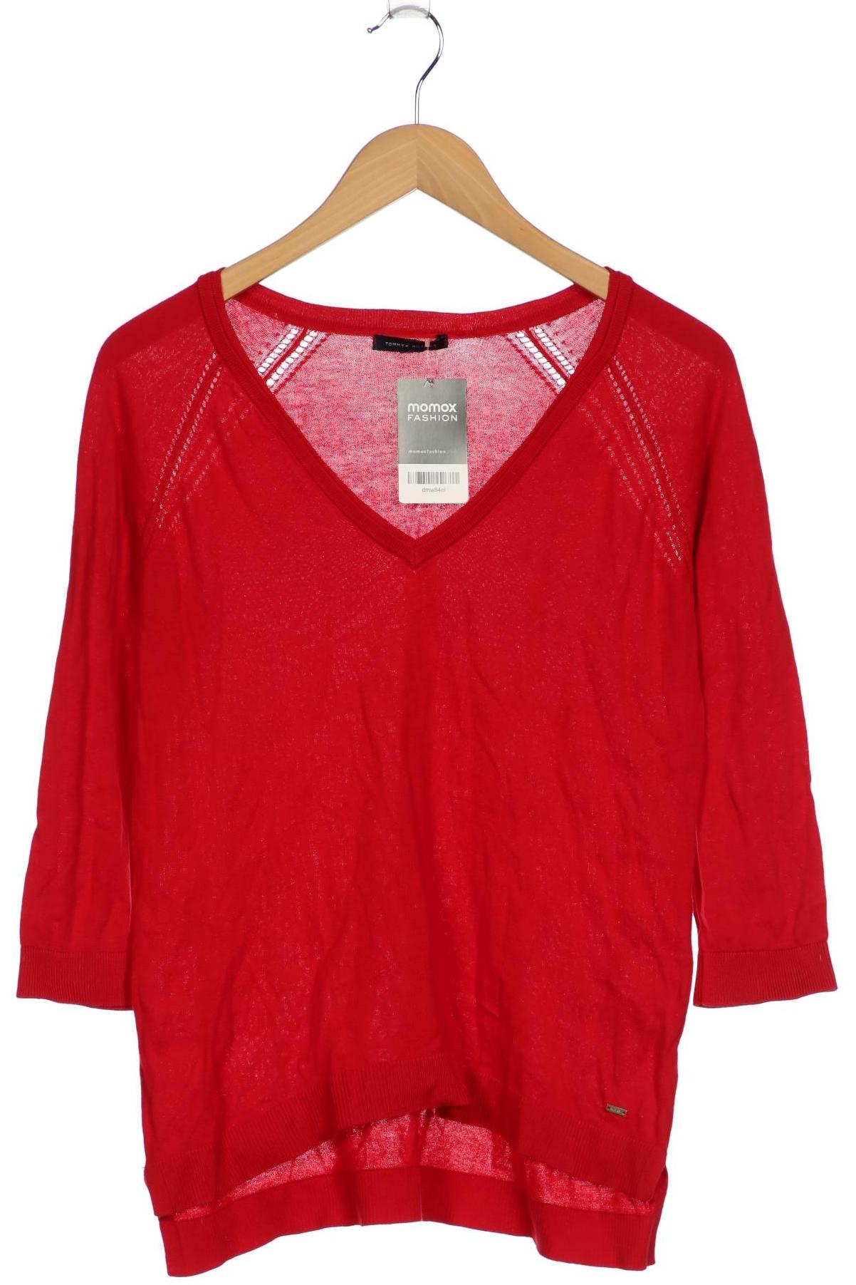 

Tommy Hilfiger Damen Langarmshirt, rot, Gr. 38