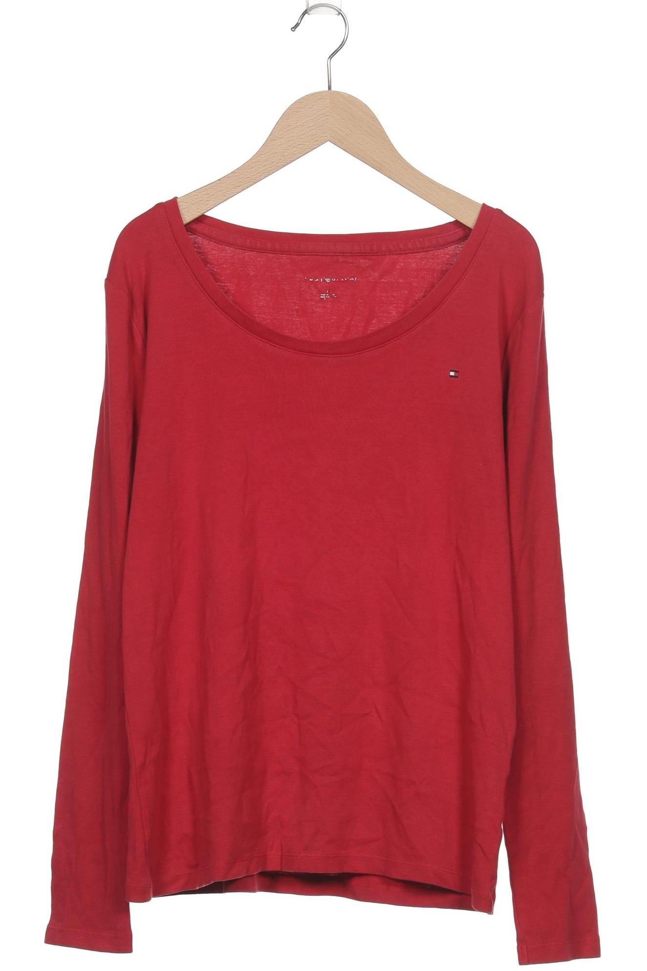 

Tommy Hilfiger Damen Langarmshirt, rot, Gr. 38