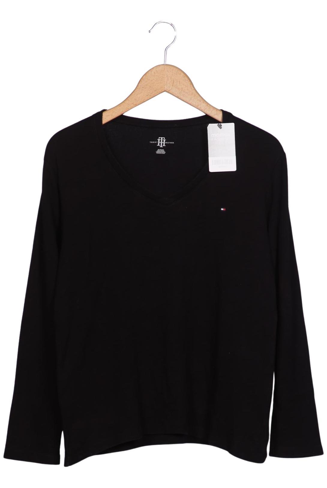 

Tommy Hilfiger Damen Langarmshirt, schwarz, Gr. 44