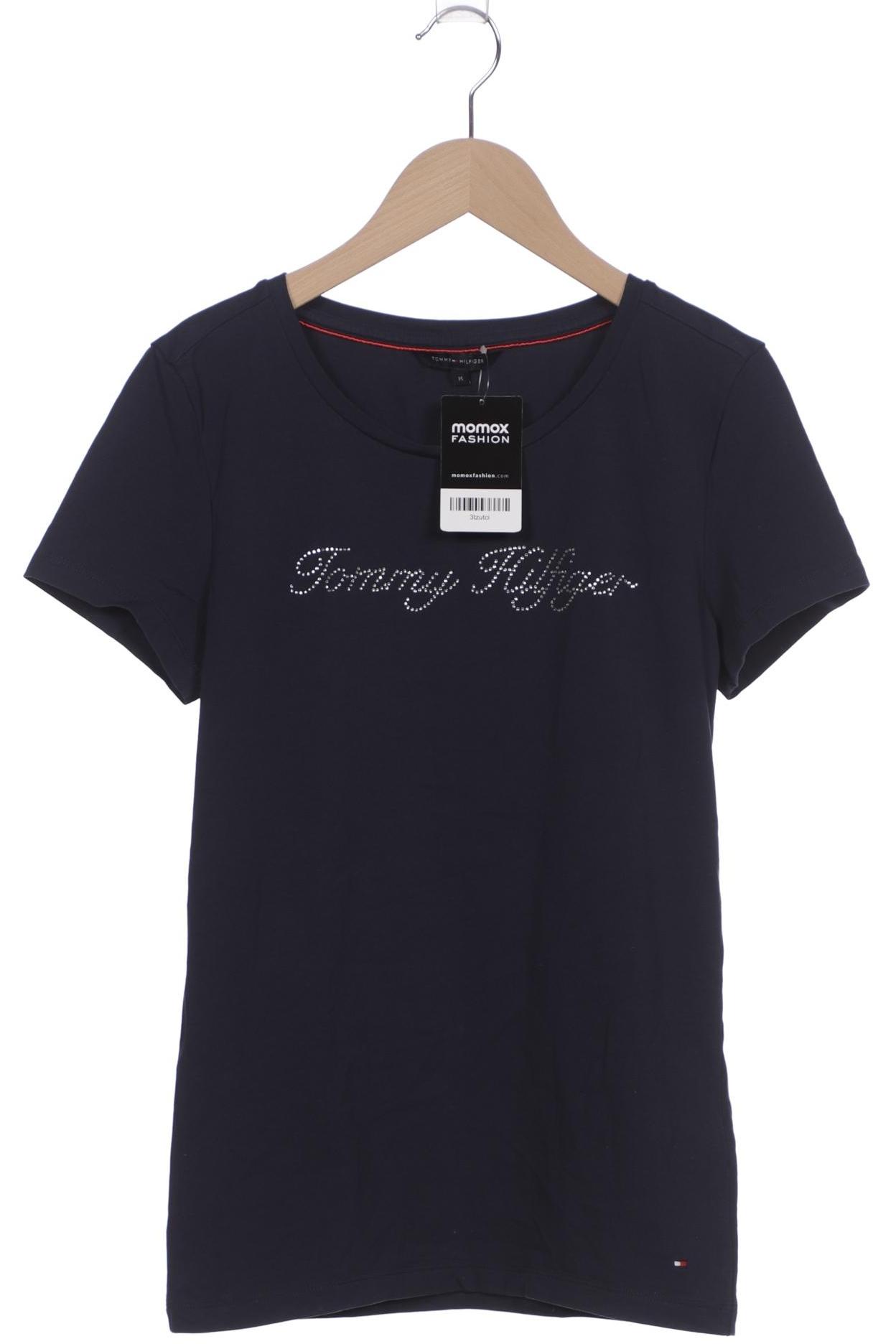 

Tommy Hilfiger Damen T-Shirt, marineblau, Gr. 38