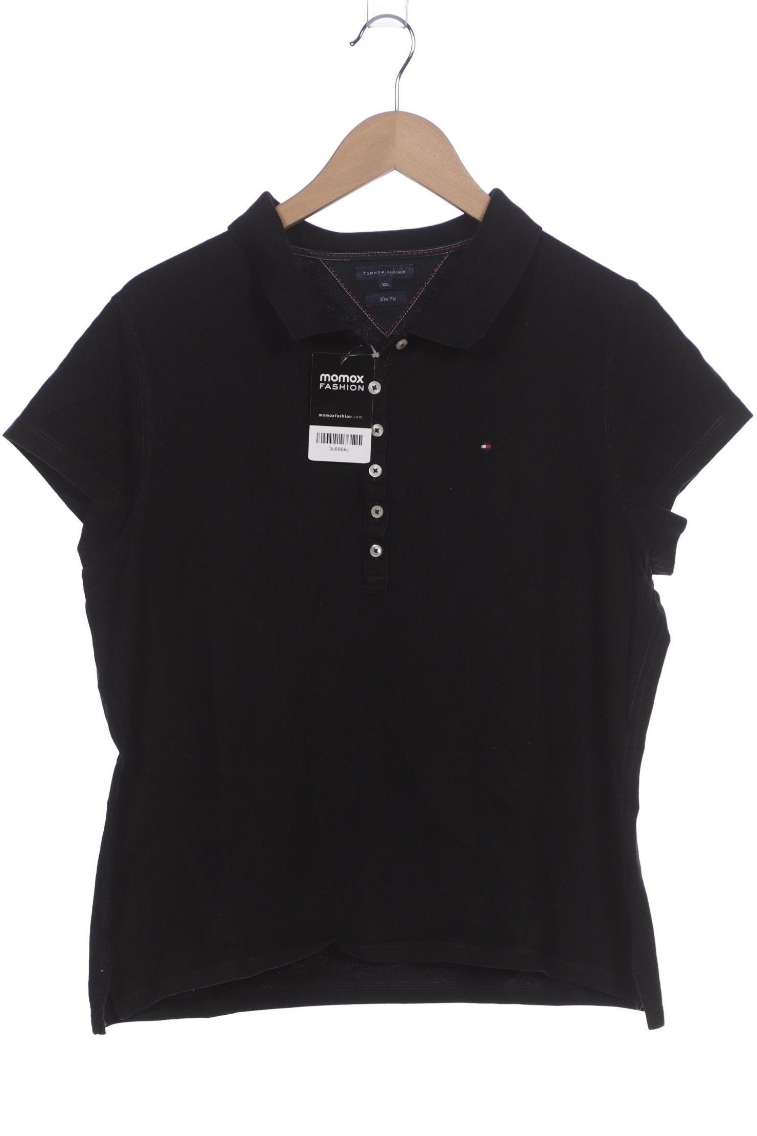 

Tommy Hilfiger Damen Poloshirt, schwarz, Gr. 46