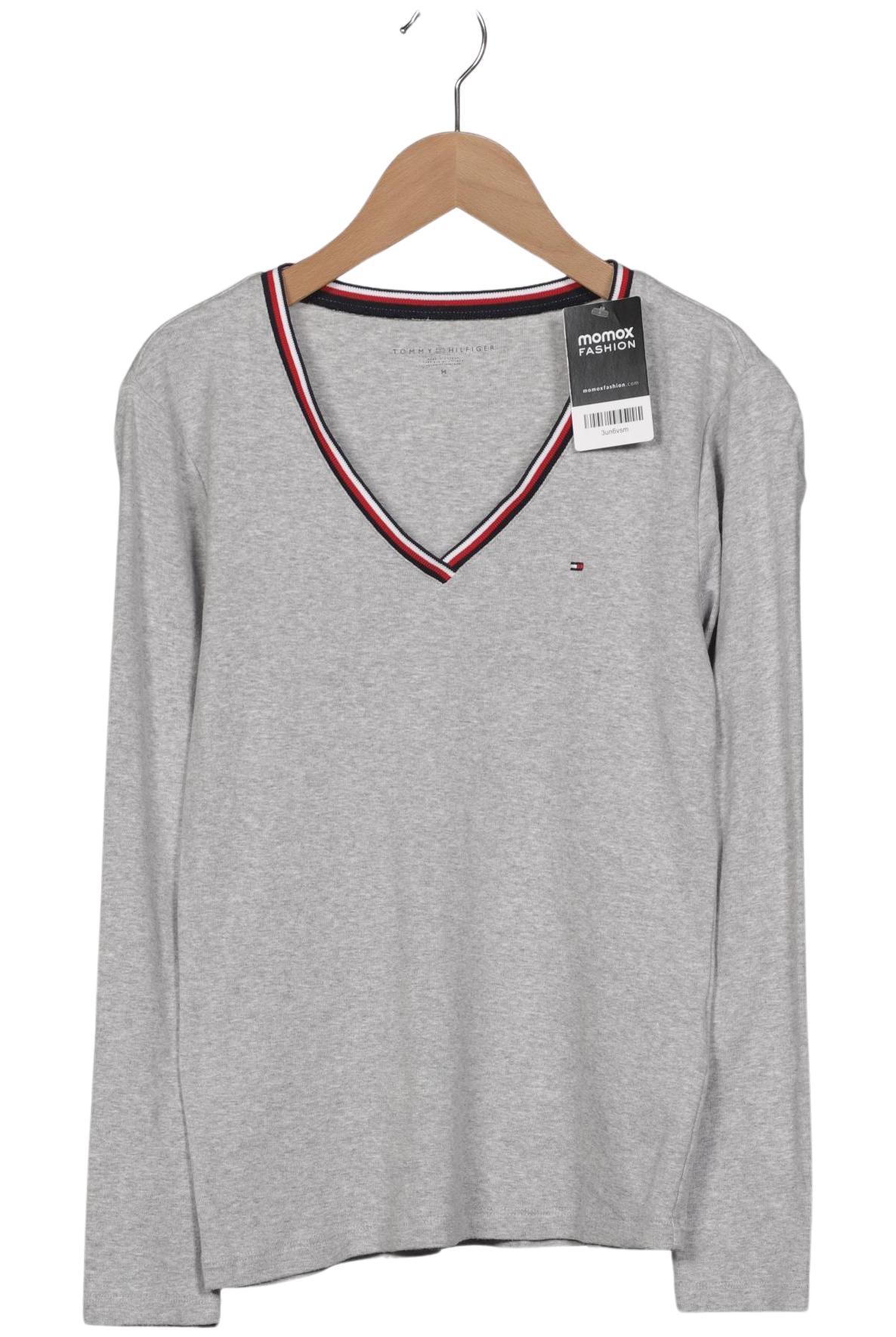 

Tommy Hilfiger Damen Langarmshirt, grau, Gr. 38