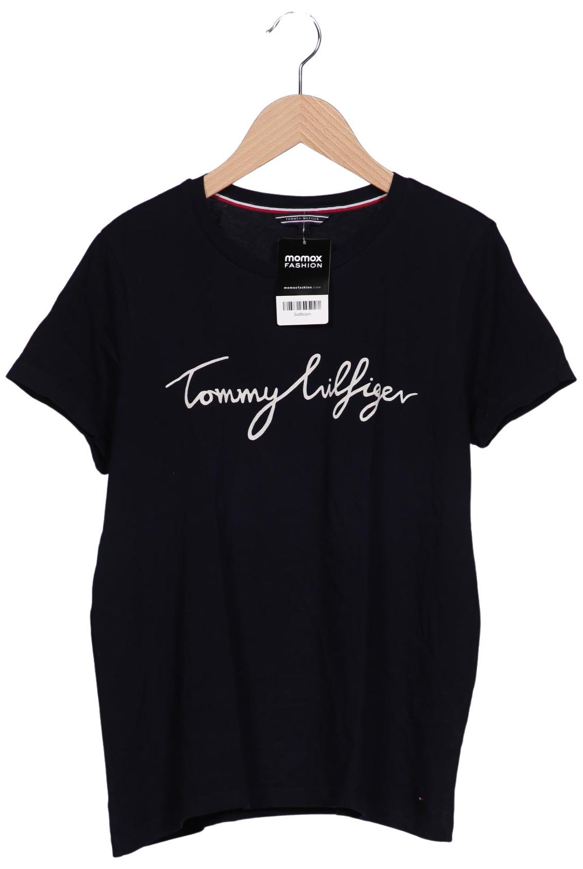

Tommy Hilfiger Damen T-Shirt, marineblau, Gr. 36