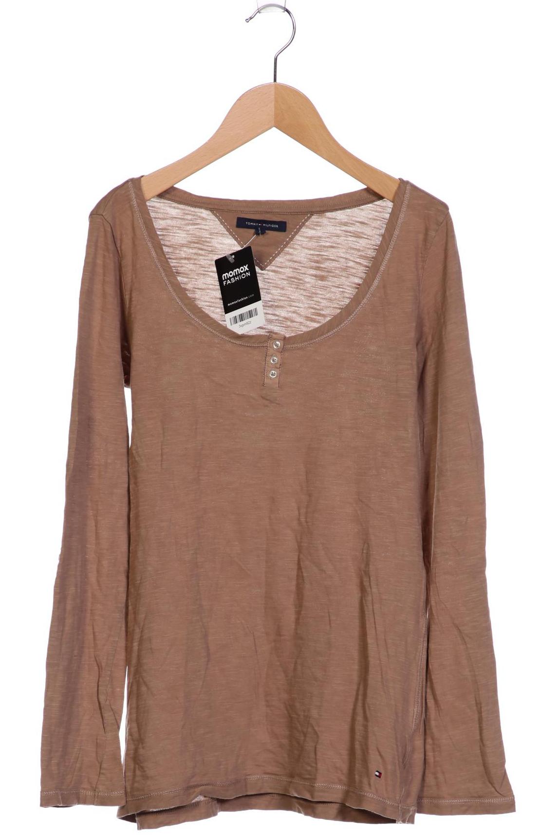 

Tommy Hilfiger Damen Langarmshirt, braun, Gr. 36