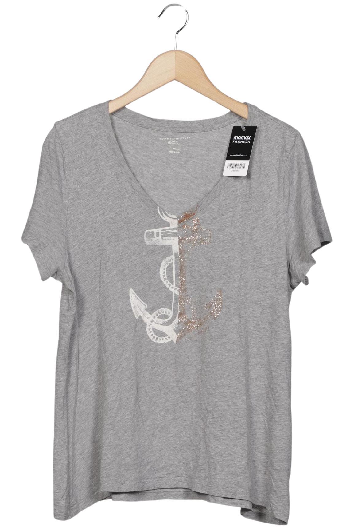 

Tommy Hilfiger Damen T-Shirt, grau, Gr. 42