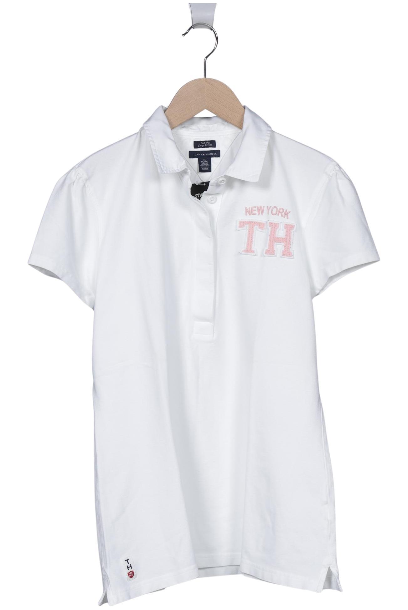 

Tommy Hilfiger Damen Poloshirt, weiß, Gr. 44