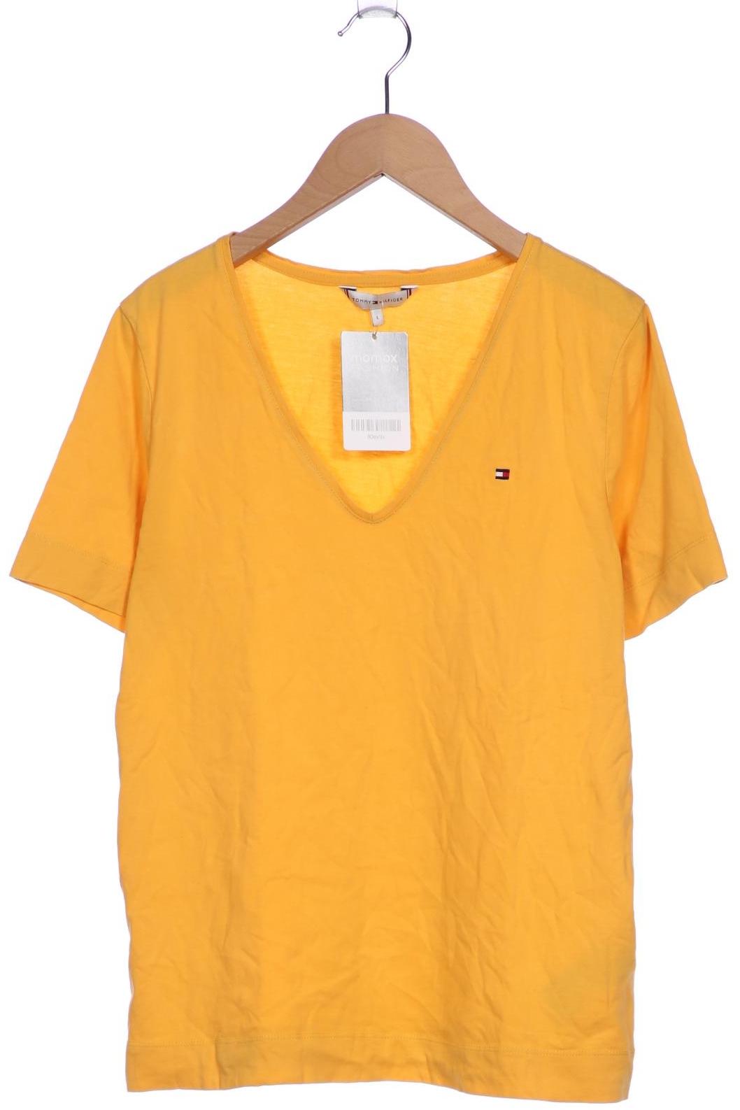 

Tommy Hilfiger Damen T-Shirt, orange, Gr. 42