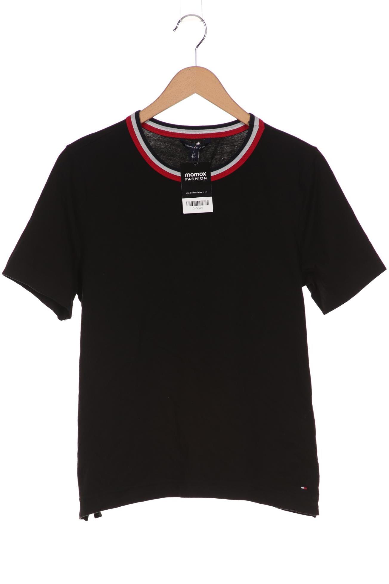 

Tommy Hilfiger Damen T-Shirt, schwarz, Gr. 42