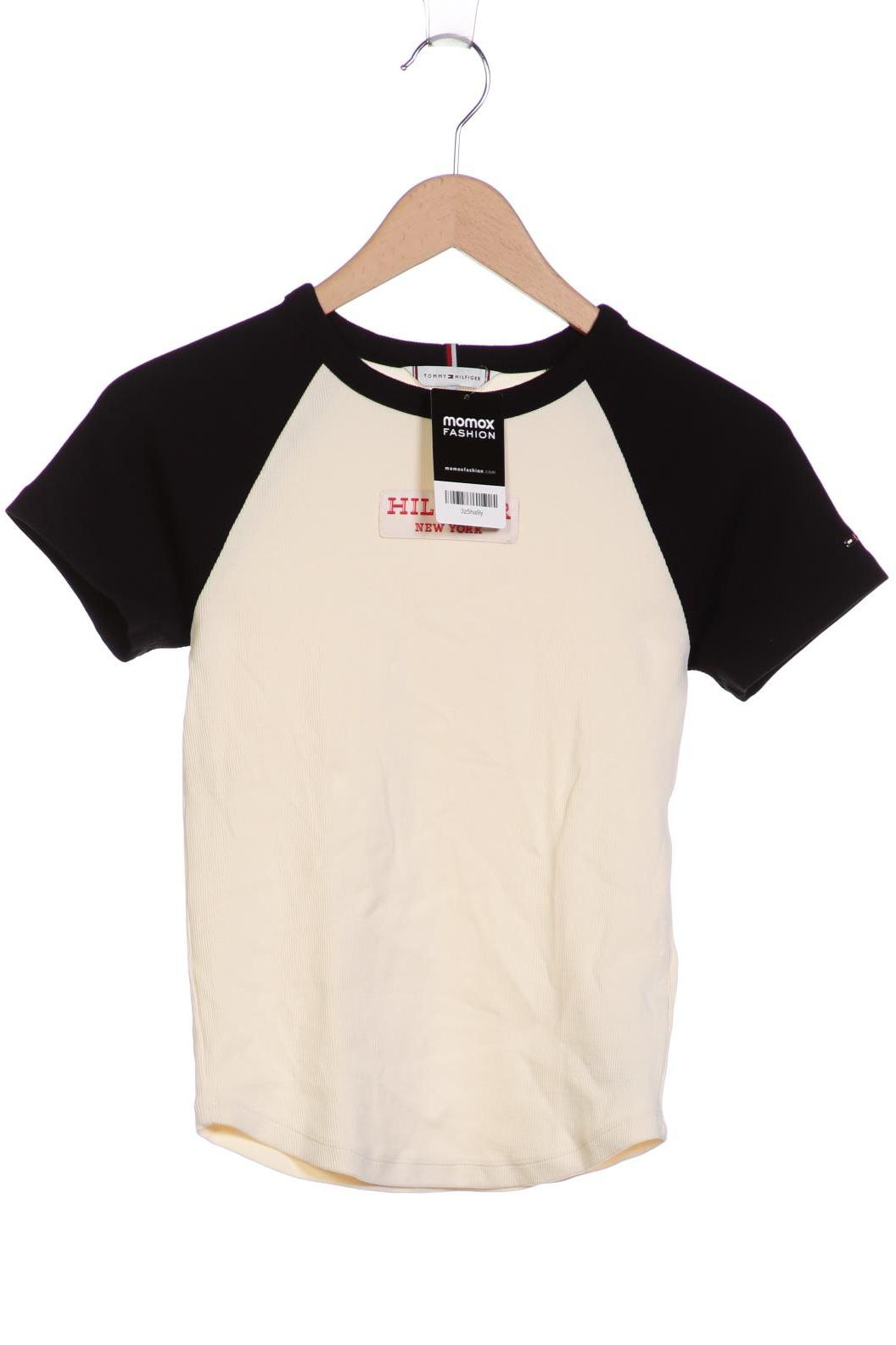 

Tommy Hilfiger Damen T-Shirt, cremeweiß, Gr. 38