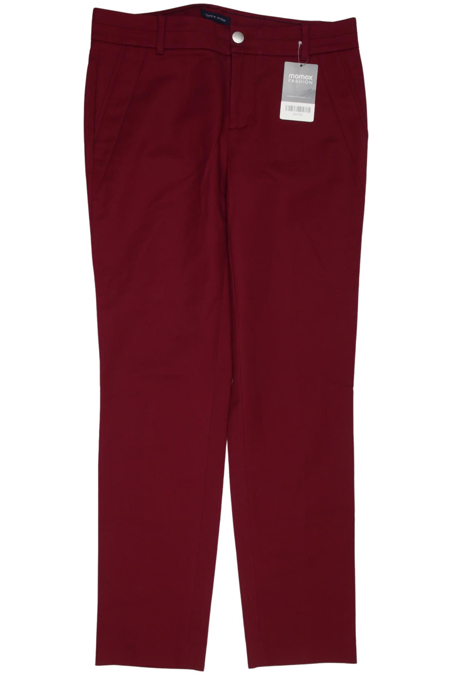 

Tommy Hilfiger Damen Stoffhose, bordeaux, Gr. 4