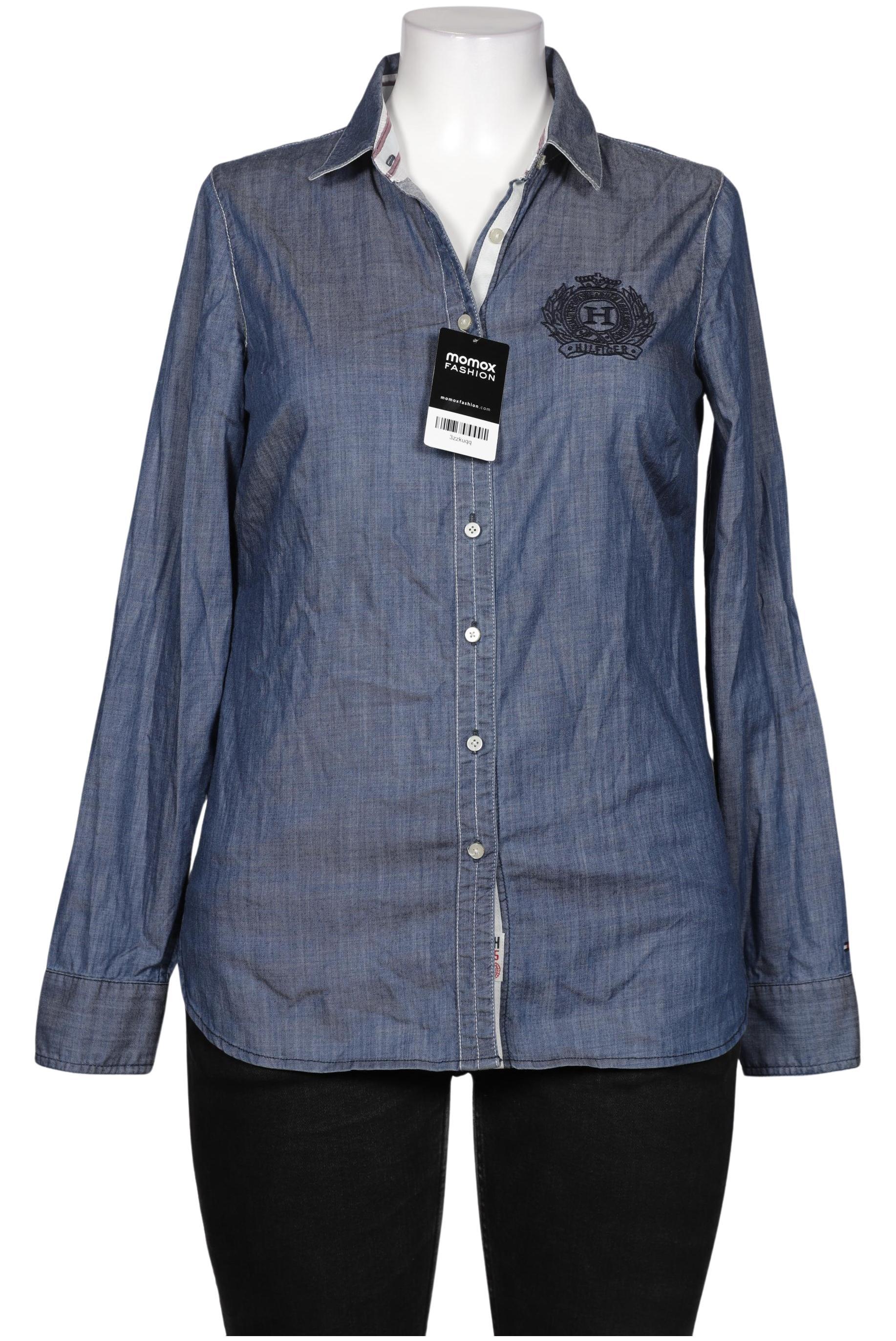 

Tommy Hilfiger Damen Bluse, blau, Gr. 10