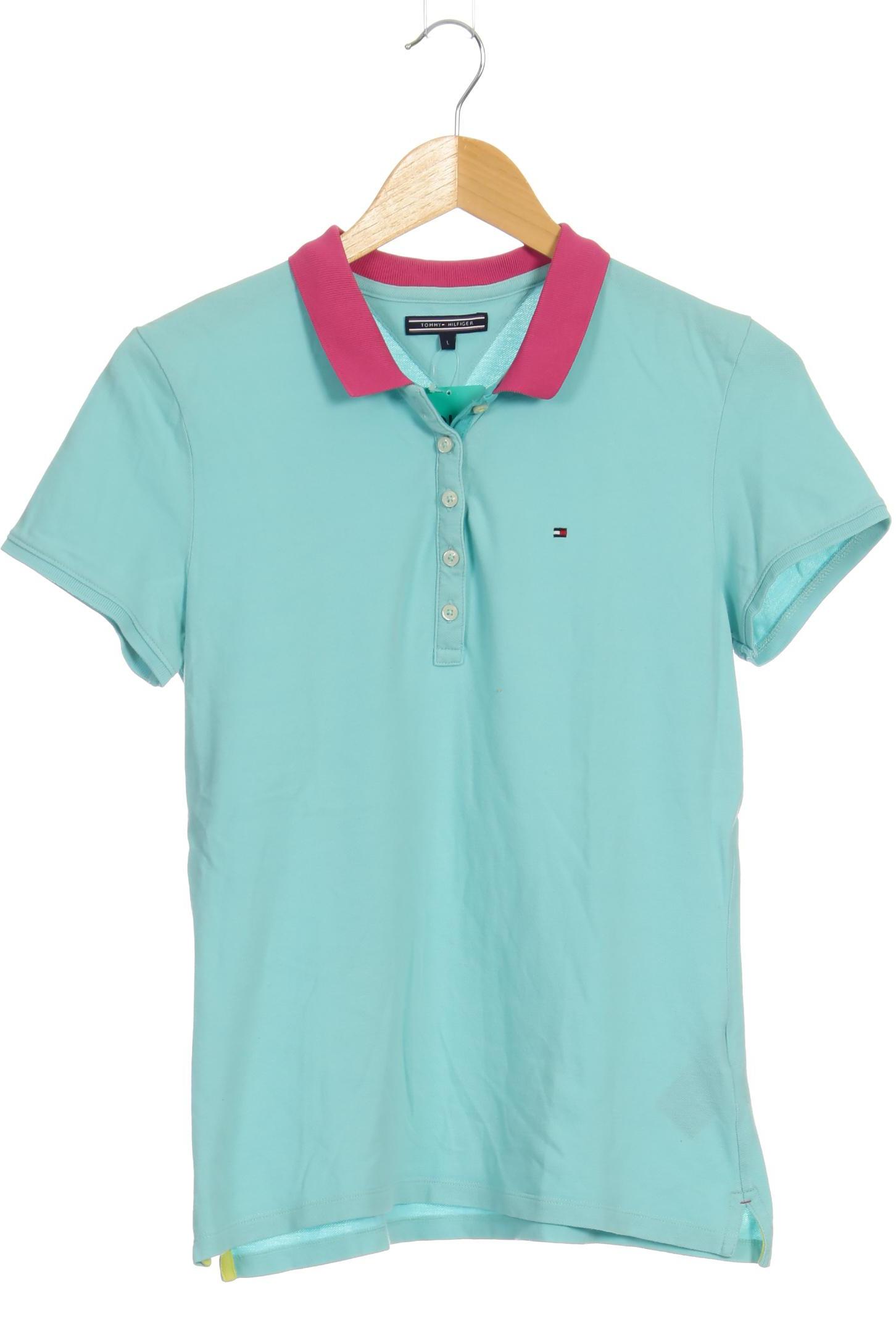 

Tommy Hilfiger Damen Poloshirt, blau, Gr. 42