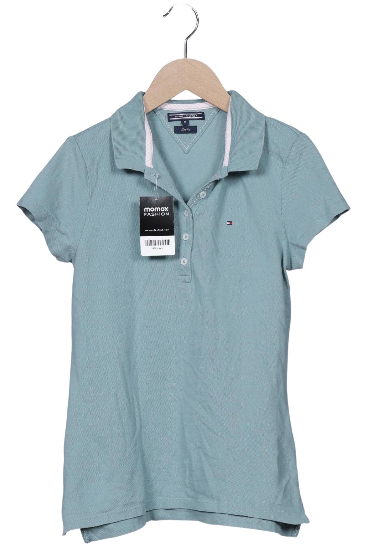 

Tommy Hilfiger Damen Poloshirt, türkis, Gr. 38