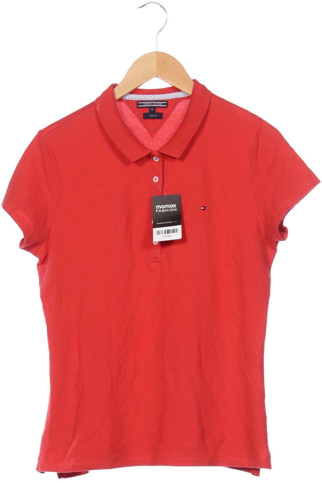 

Tommy Hilfiger Damen Poloshirt, rot, Gr. 44