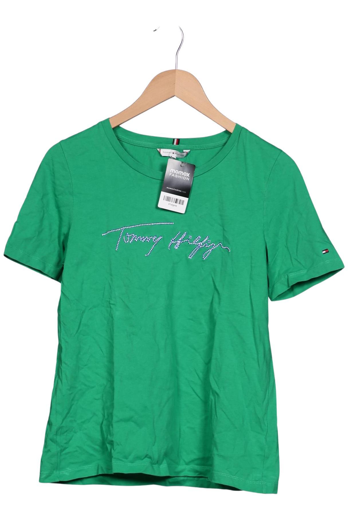 

Tommy Hilfiger Damen T-Shirt, grün, Gr. 38