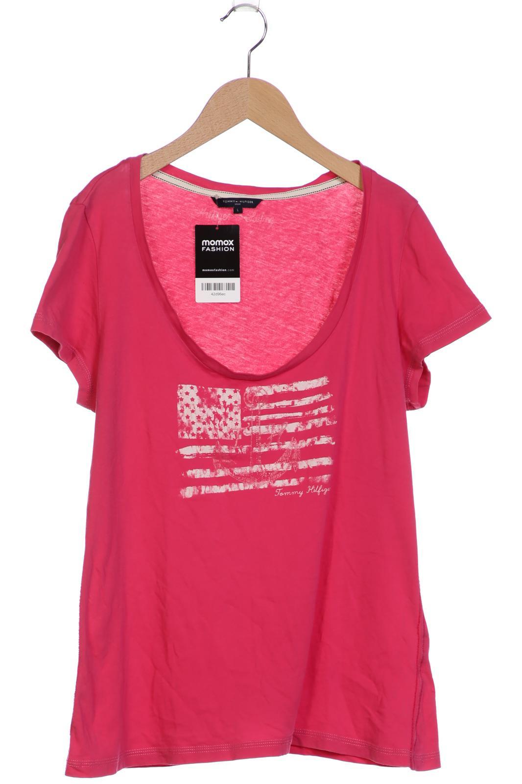 

Tommy Hilfiger Damen T-Shirt, pink, Gr. 42